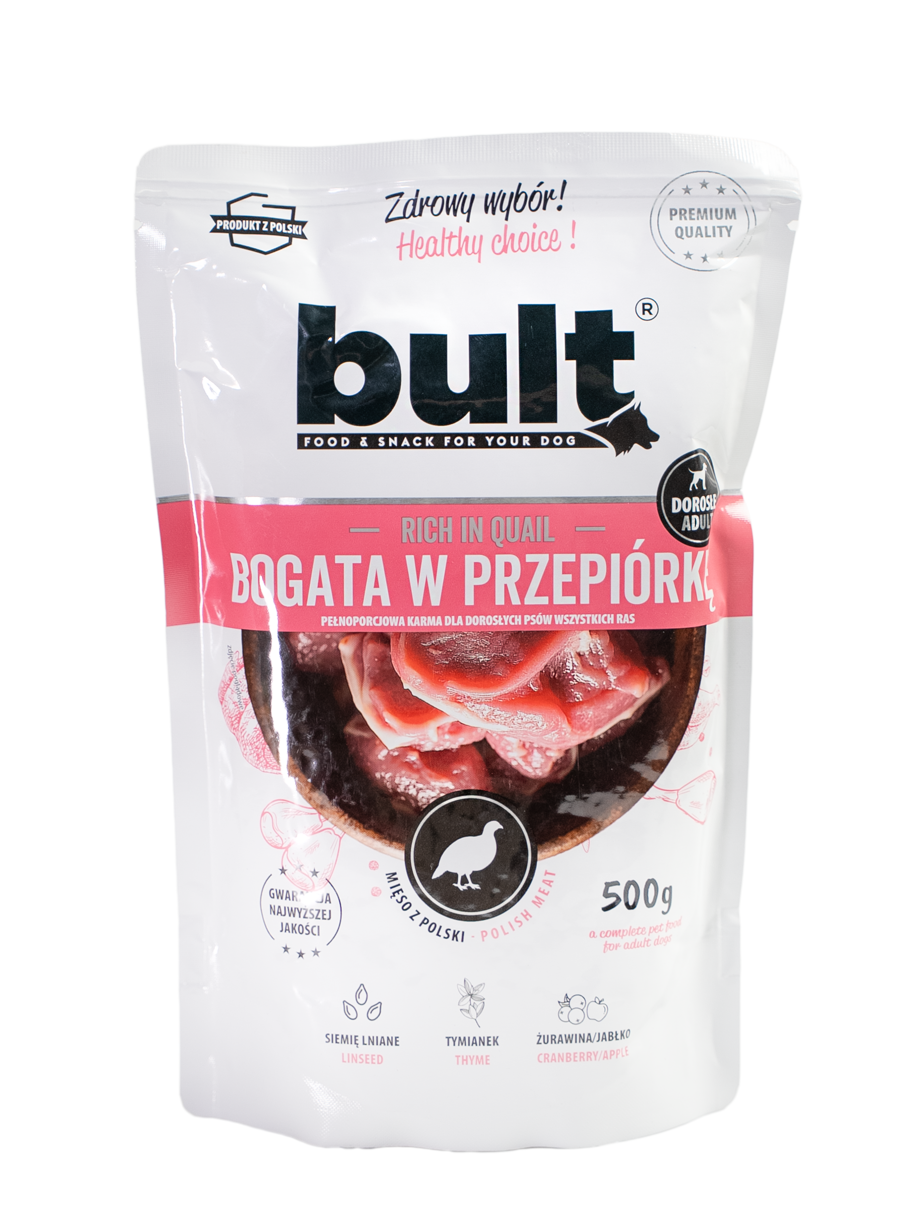 Bult Saszetka Bogata W Przepiórkę 500G