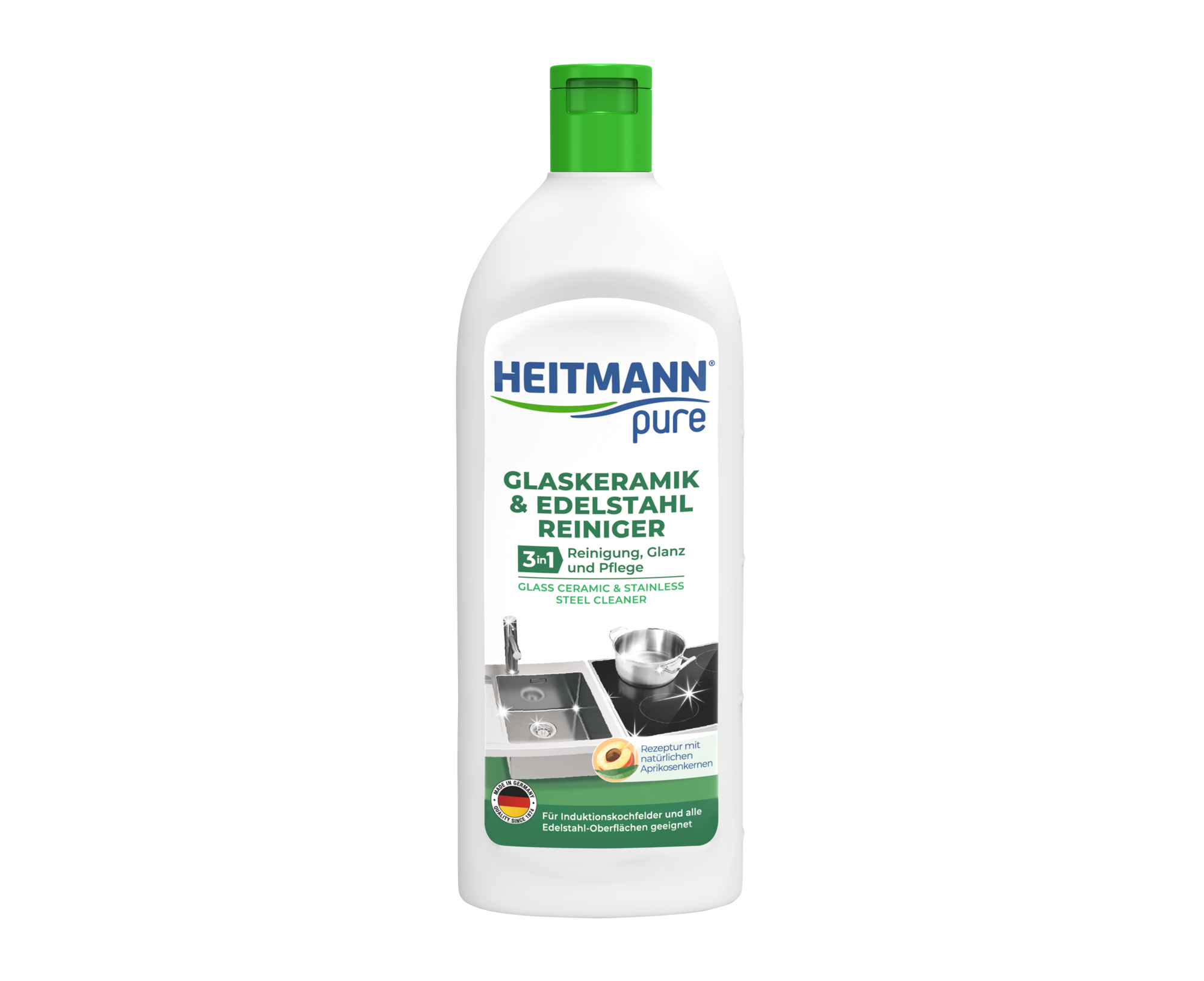 Heitmann Pure Mleczko Do Płyt Ceramicznych I Stali Nierdzewnej 250Ml