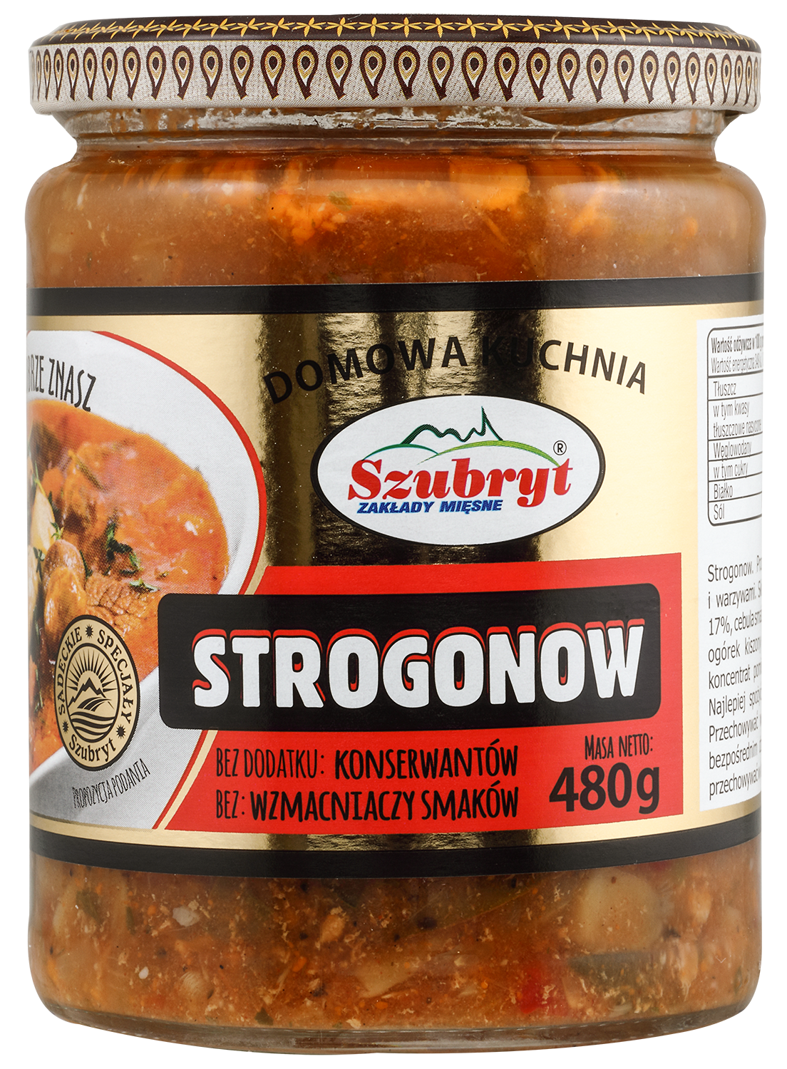 Strogonow Szubryt 480G