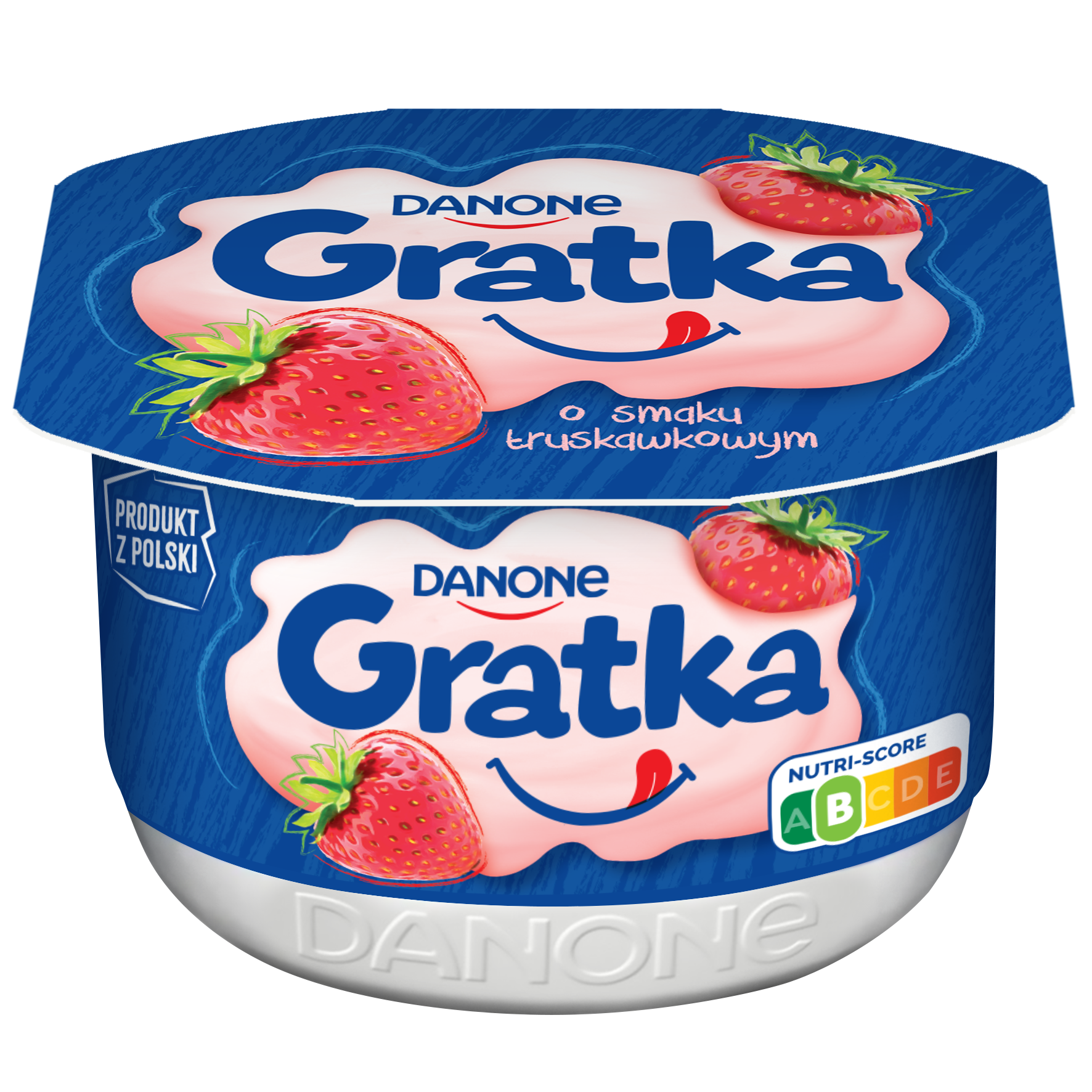 Danone Gratka O Smaku Truskawkowym Deser 115 G