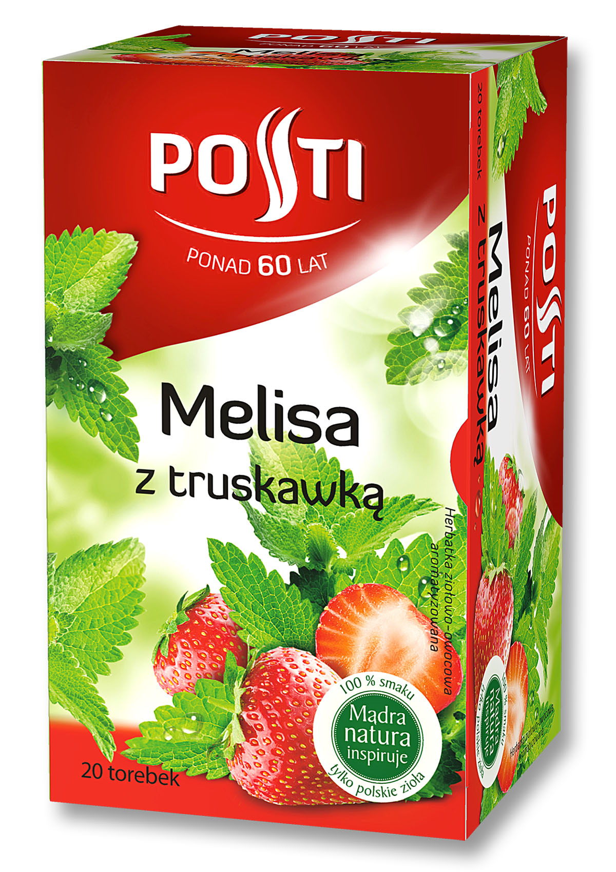 Posti Melisa Z Truskawką Ekspresowa Ziołowa 20X1,3G