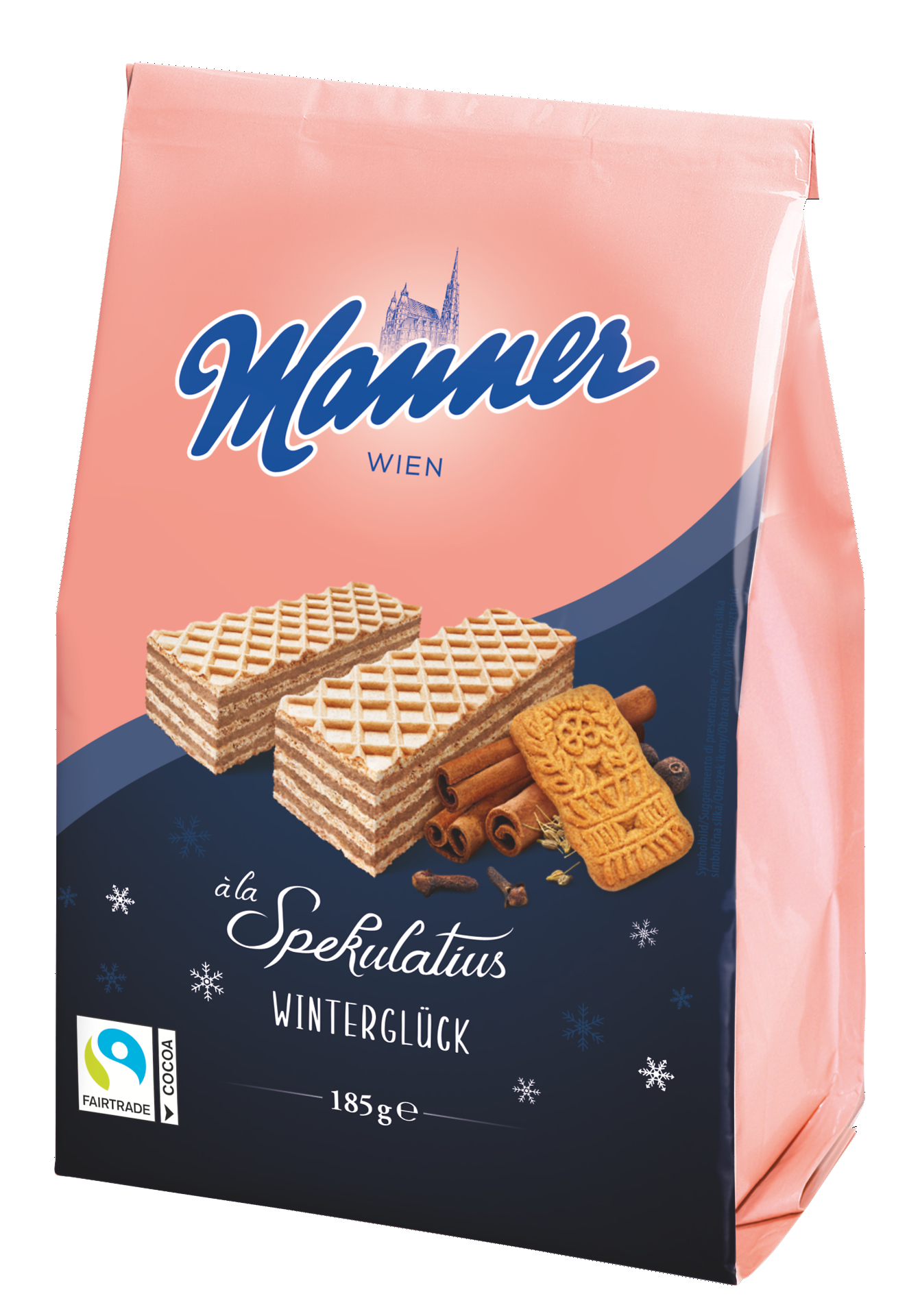 Wafle Z Nadzieniem O Smaku Ciasteczek Korzennych Spekulatus 185G