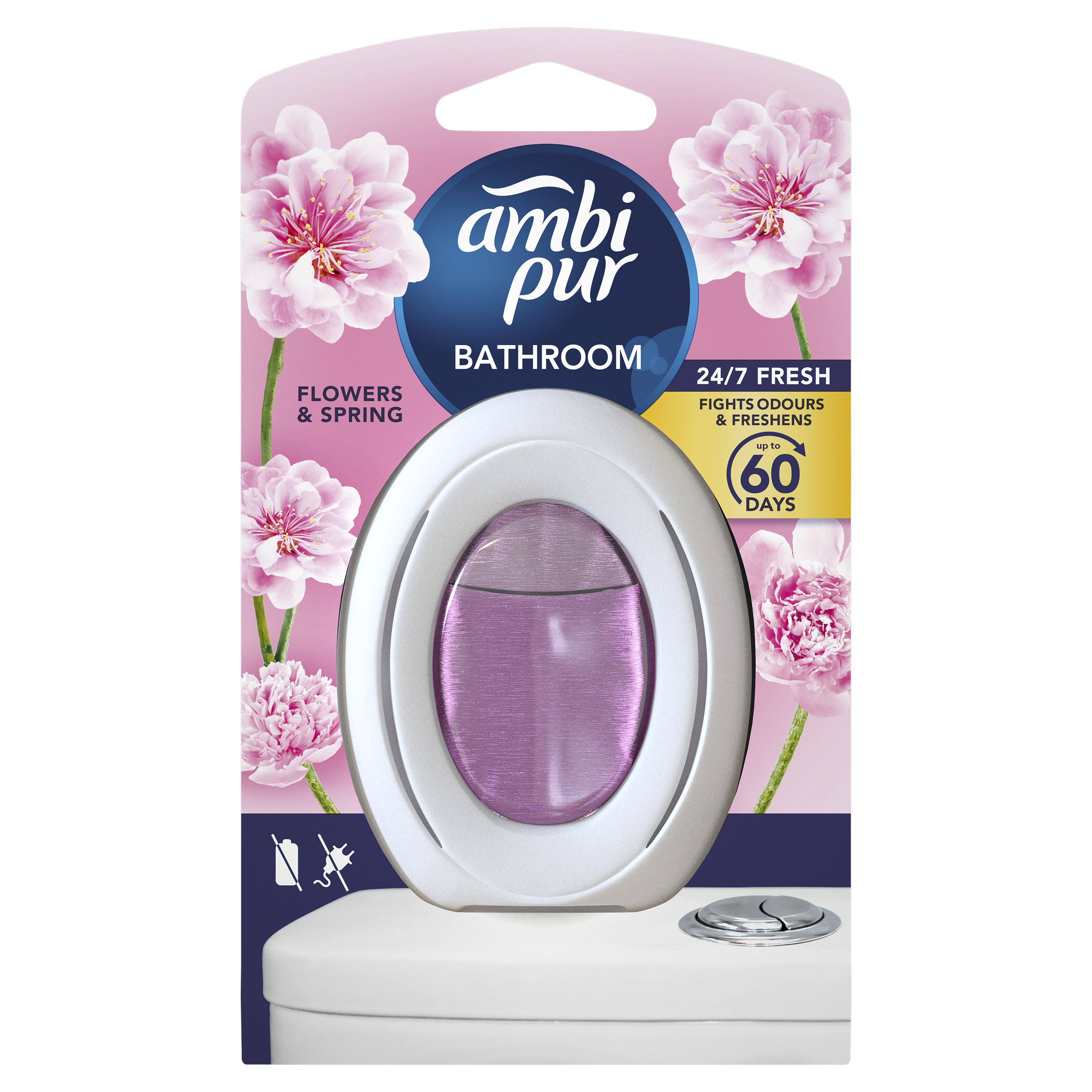 Ambi Pur Łazienka Flowers And Spring Odświeżacz Powietrza, 8Ml