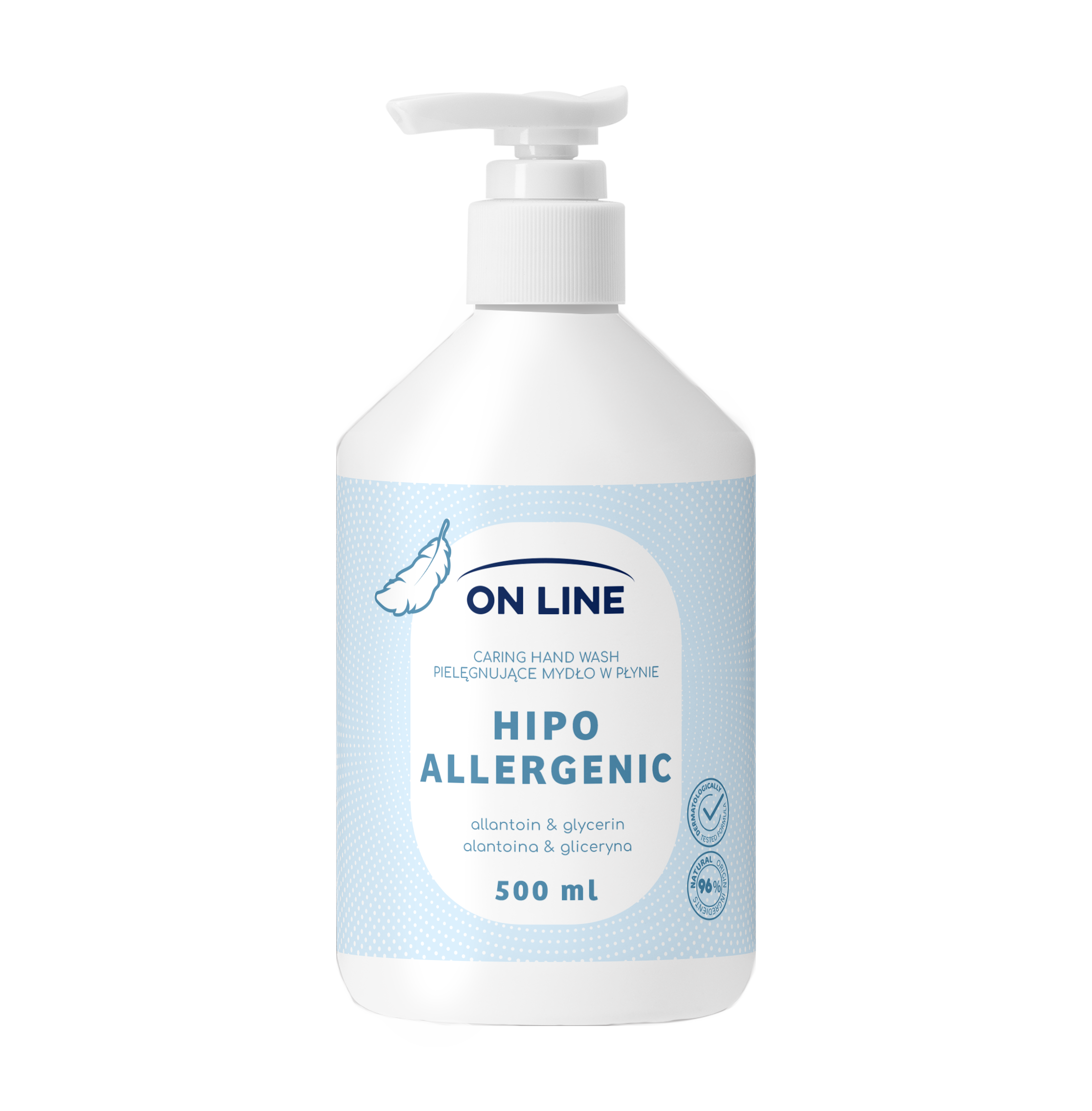 On Line Mydło Hipoalergiczne Pure 500Ml