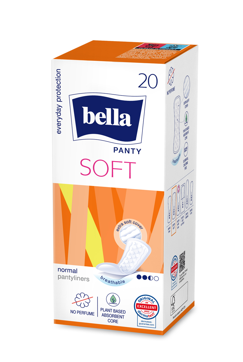 Wkładki Higieniczne Bella Panty Soft 20 Szt.