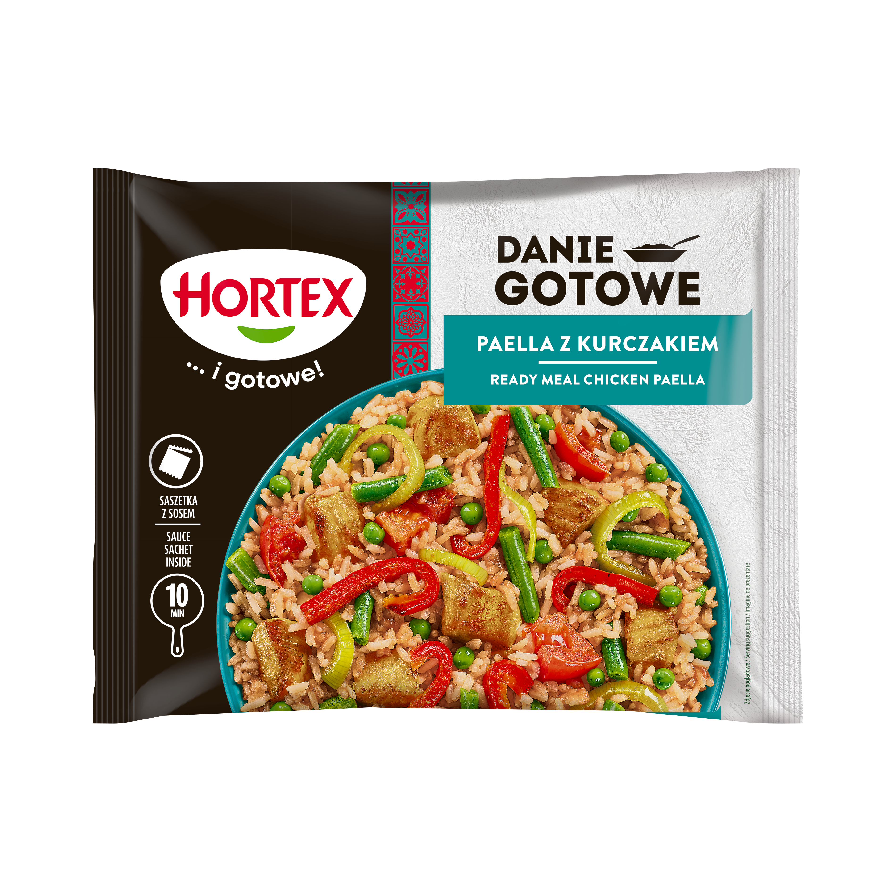 Hortex Danie Gotowe Paella Z Kurczakiem 450G