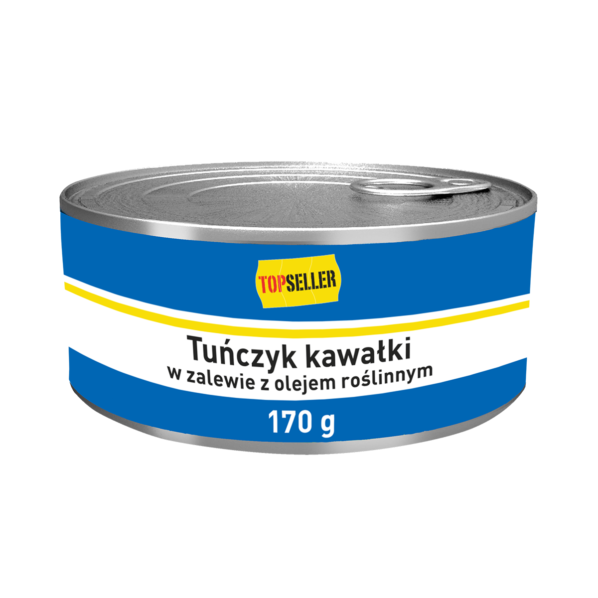 Topseller Tuńczyk Kawałki W Zalewie Z Olejem Roślinnym 170G