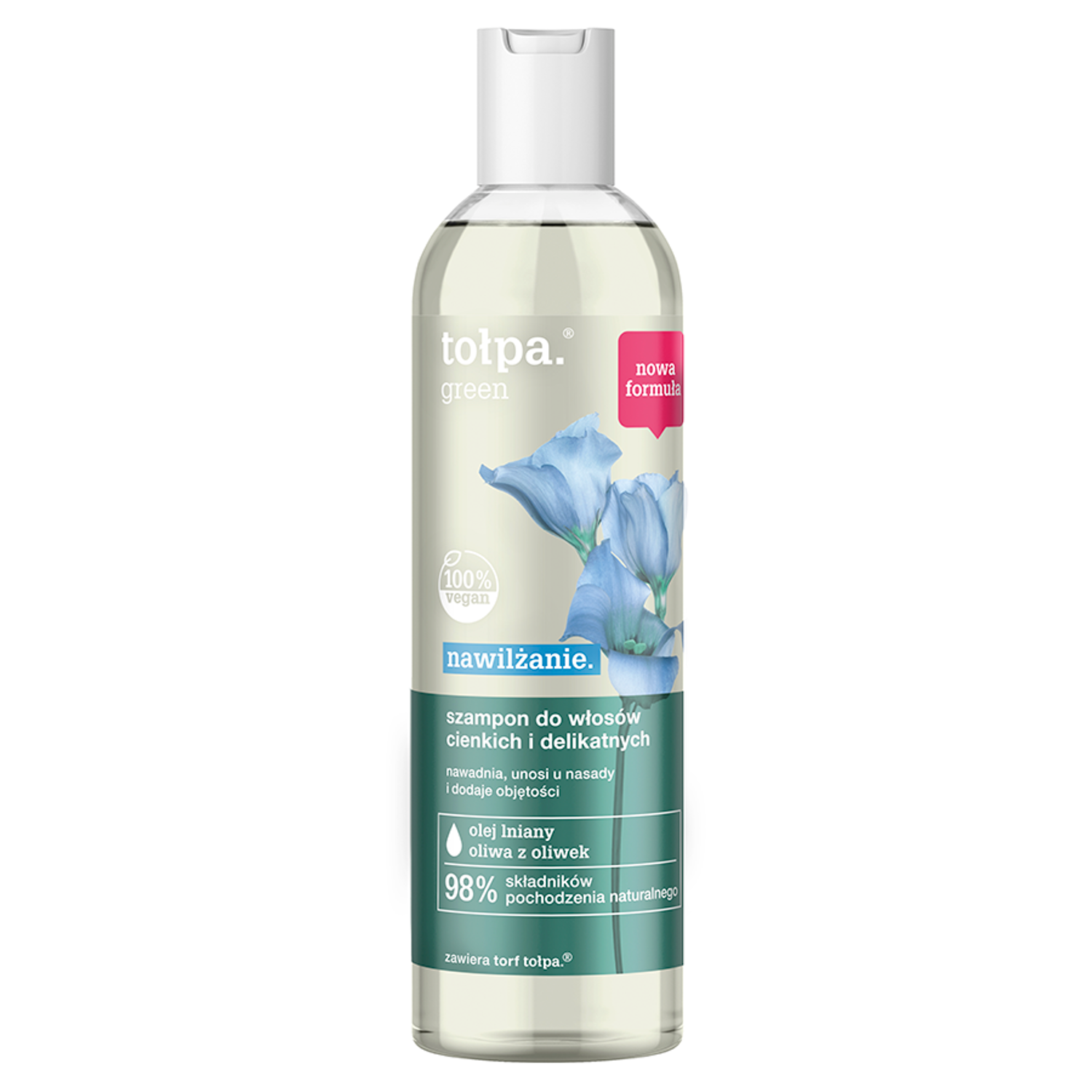 Tołpa. Green Nawilżający Szampon Do Włosów Cienkich I Delikatnych 300 Ml