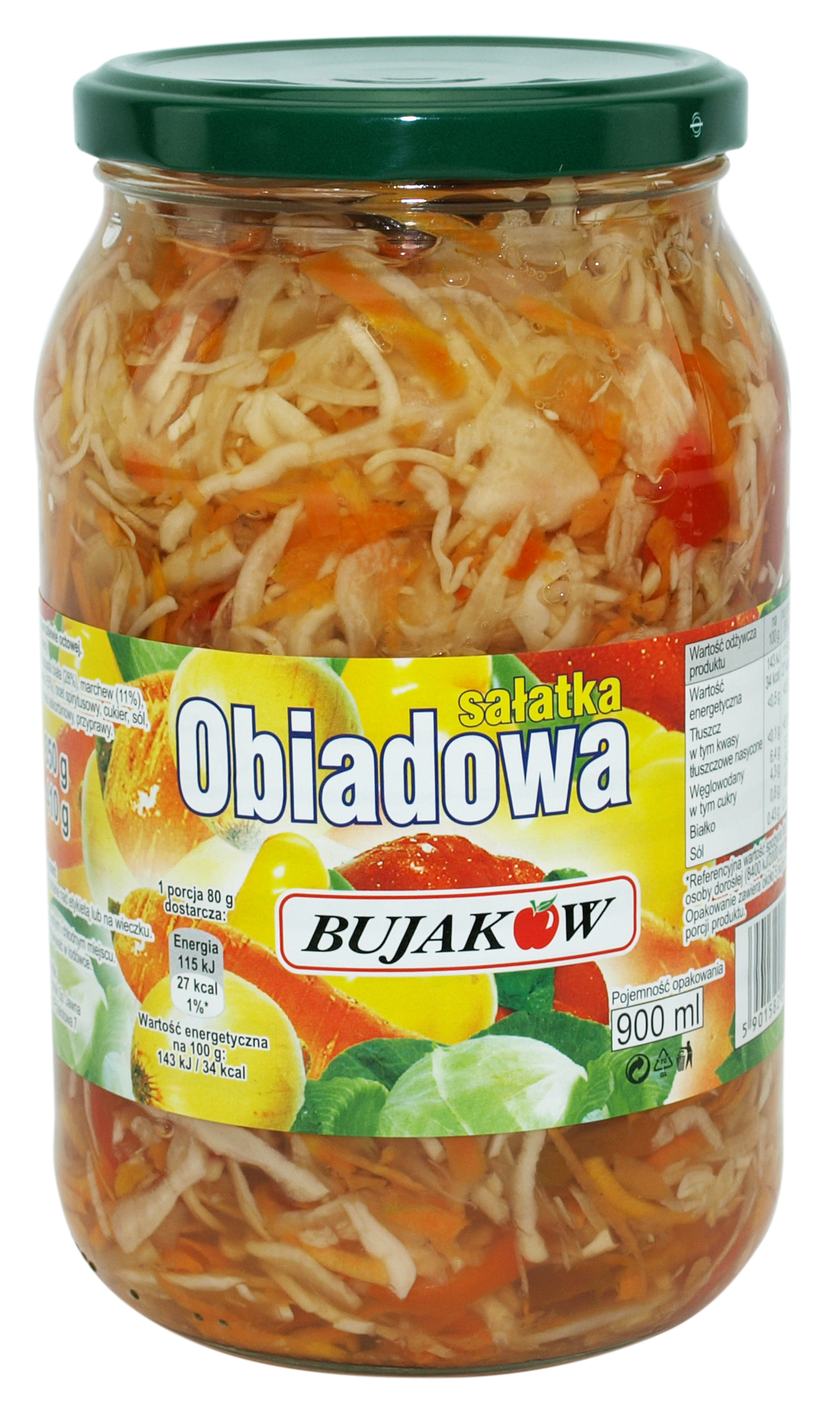 Sałatka Obiadowa 900 Ml Bujaków