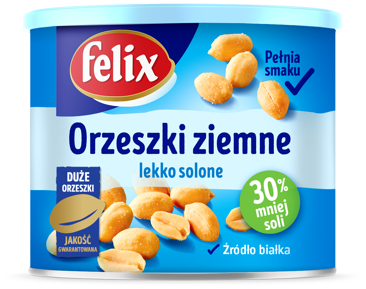 Felix Orzeszki Ziemne Lekko Solone 140 G