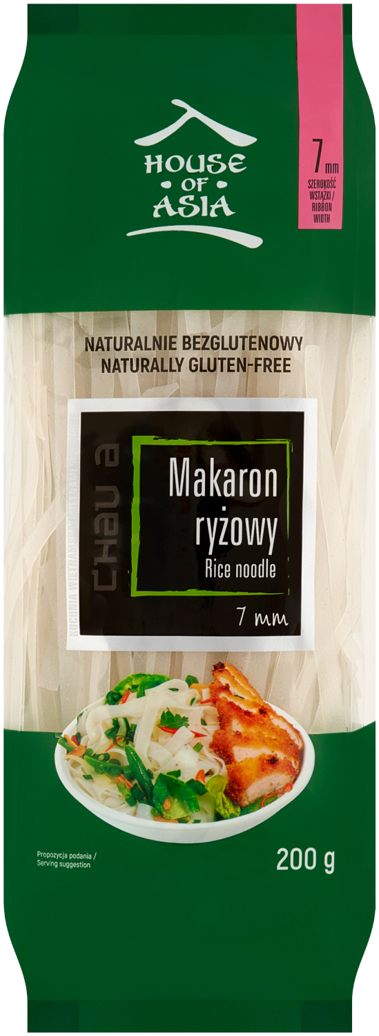 House Of Asia Makaron Ryżowy 7 Mm 200G