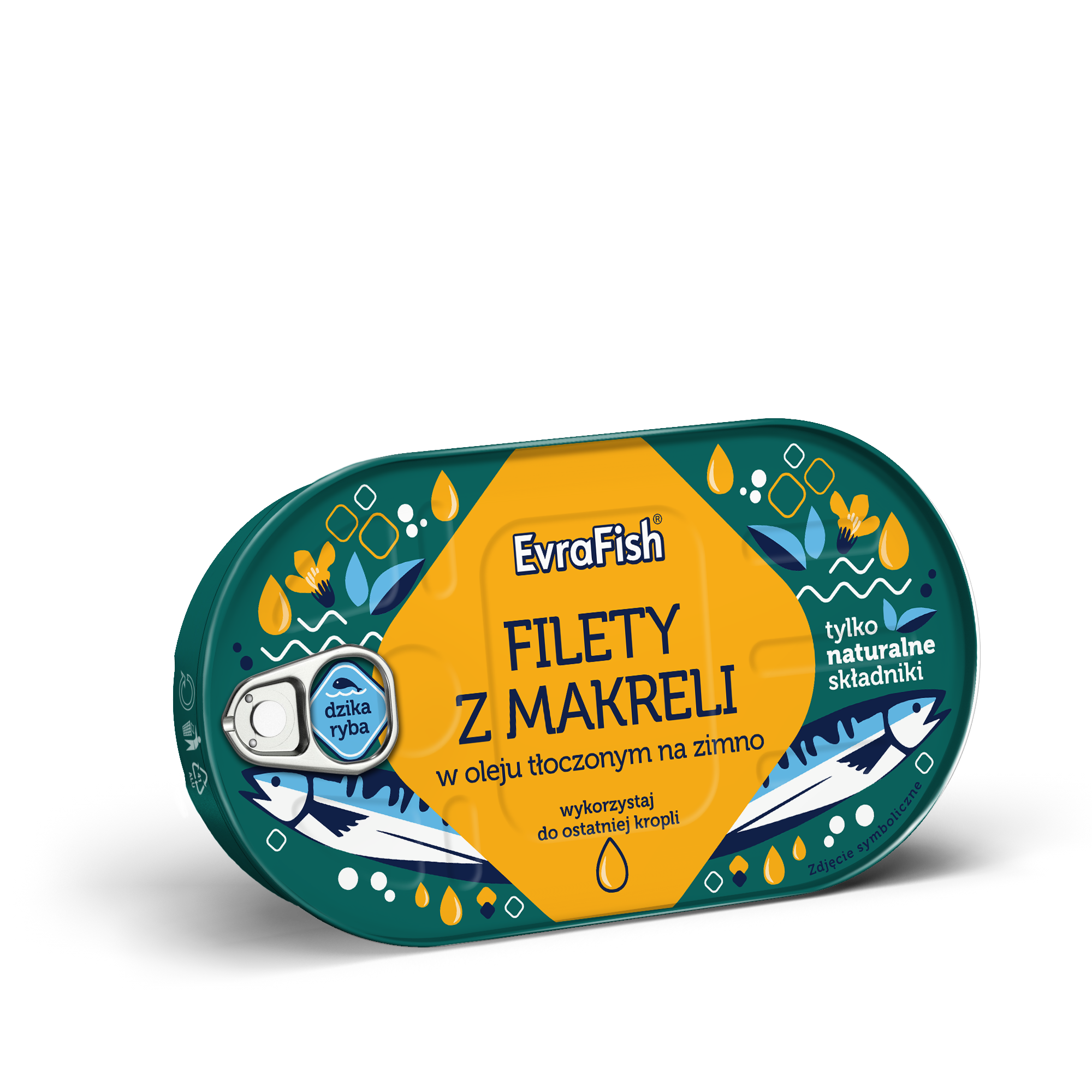 Evrafish Filety Z Makreli W Oleju 170 G