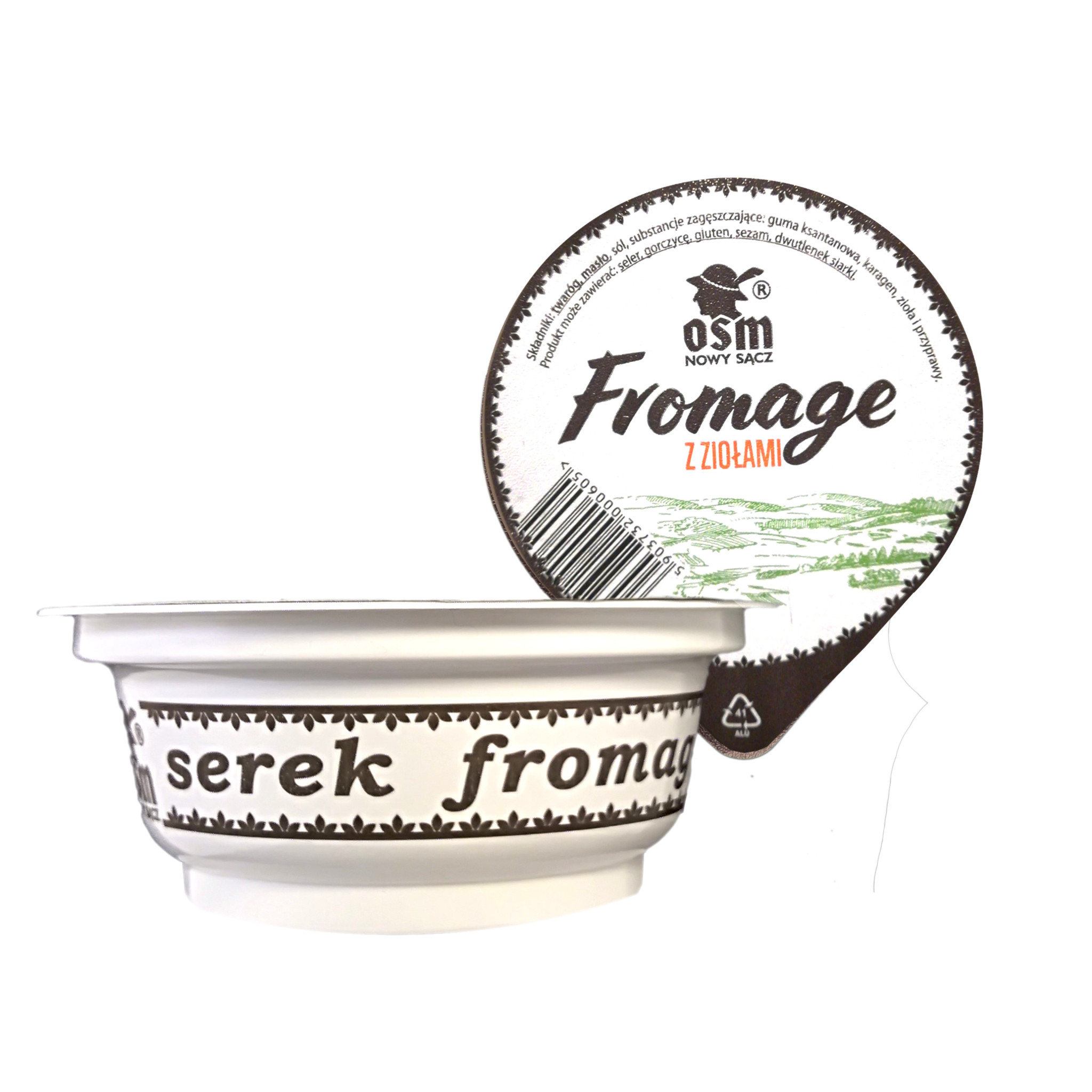 Osm Nowy Sącz Serek Fromage Zioła 100G