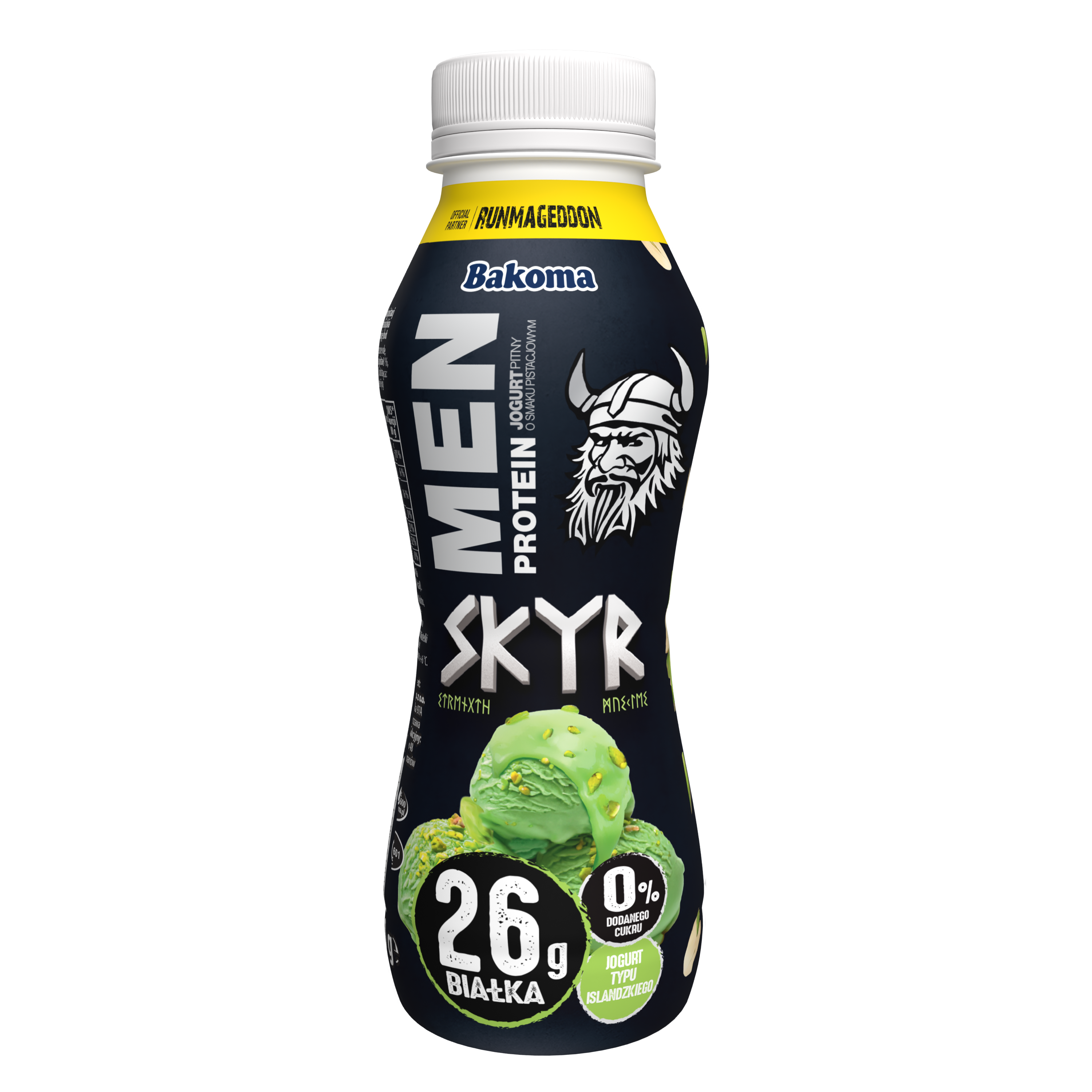 Bakoma Men Protein Skyr Jogurt Pitny O Smaku Pistacjowym 300G