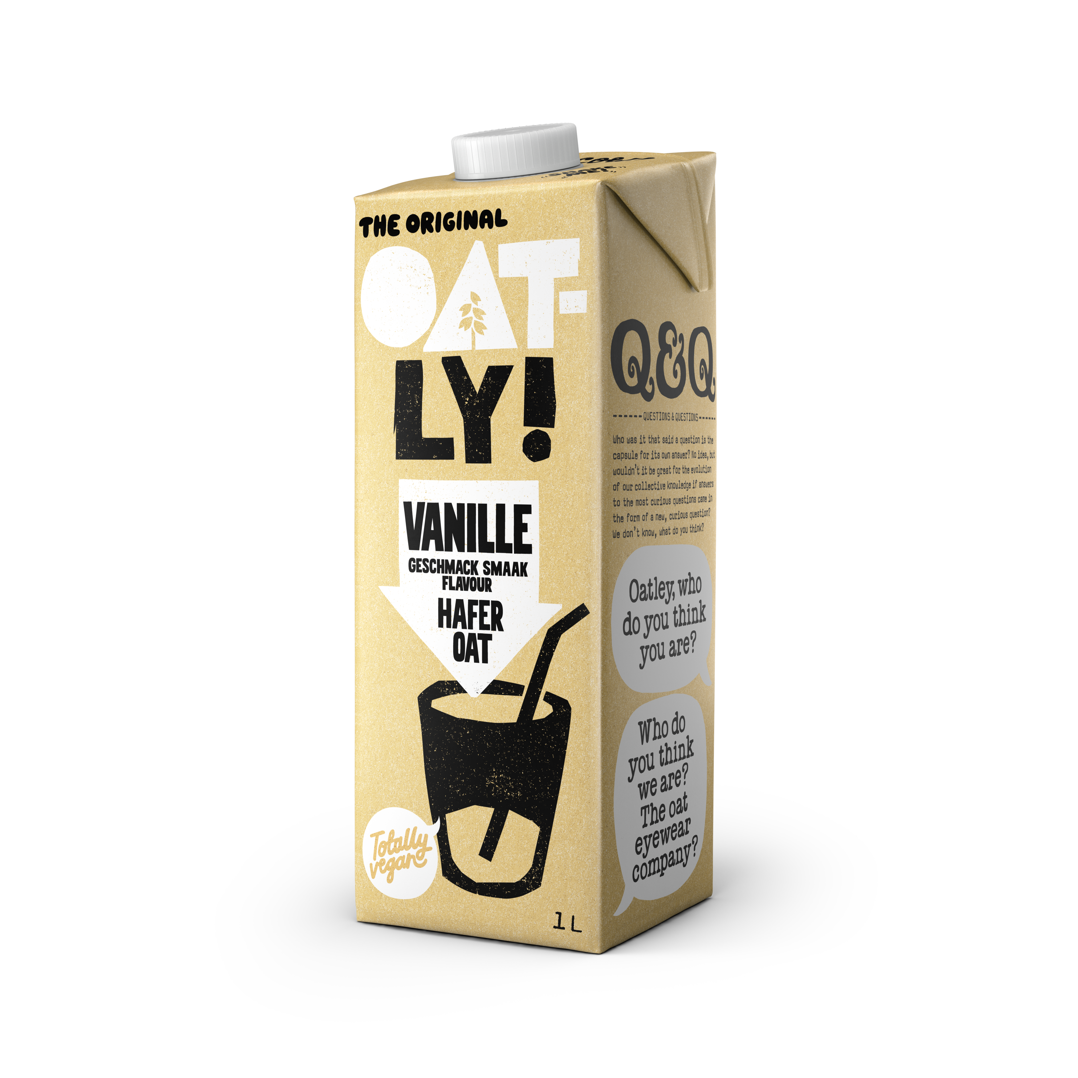 Oatly Haferdrink Vanille 1L