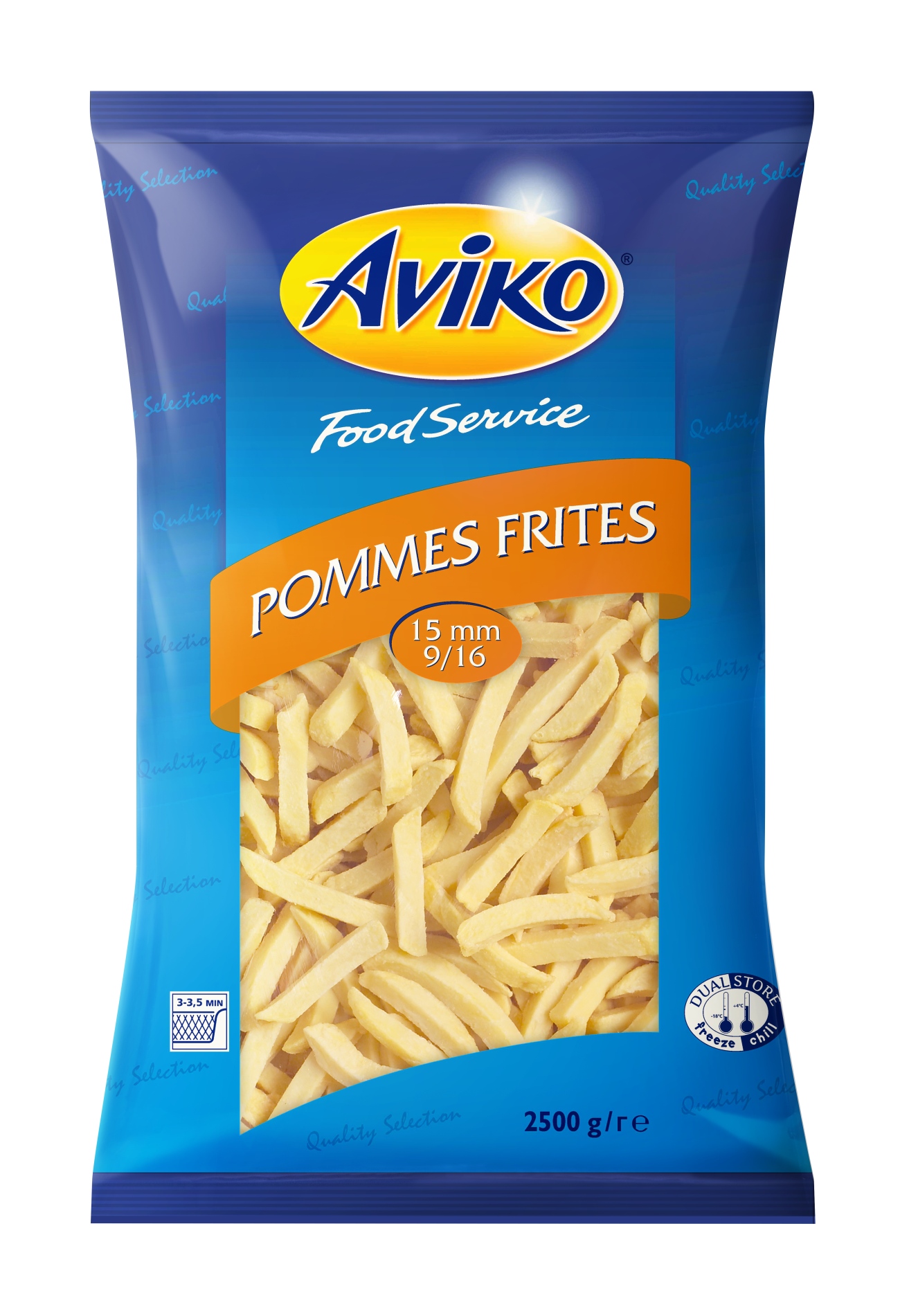 Aviko Pommes Frites 15Mm - Frytki Belgijskie 2500G