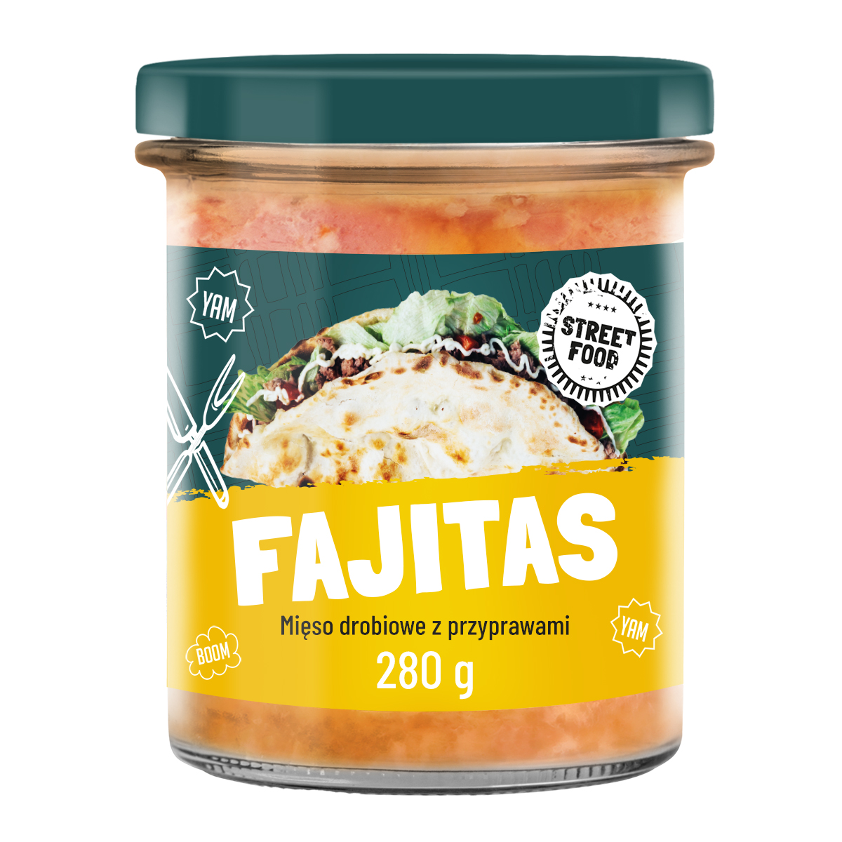 Pamapol Street Food Kurczak Fajitas 280G