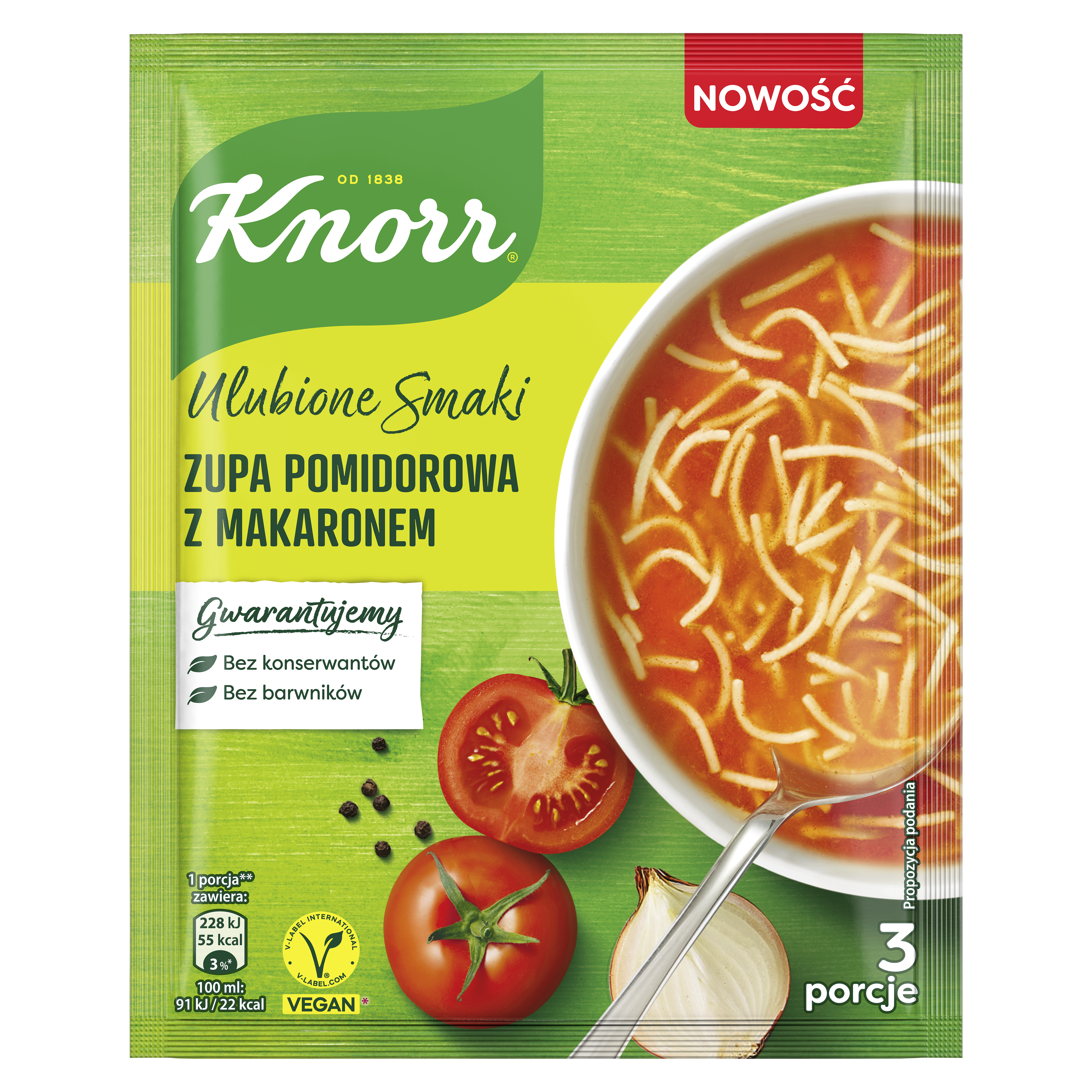 Knorr Zupa Pomidorowa Z Makaronem 50G