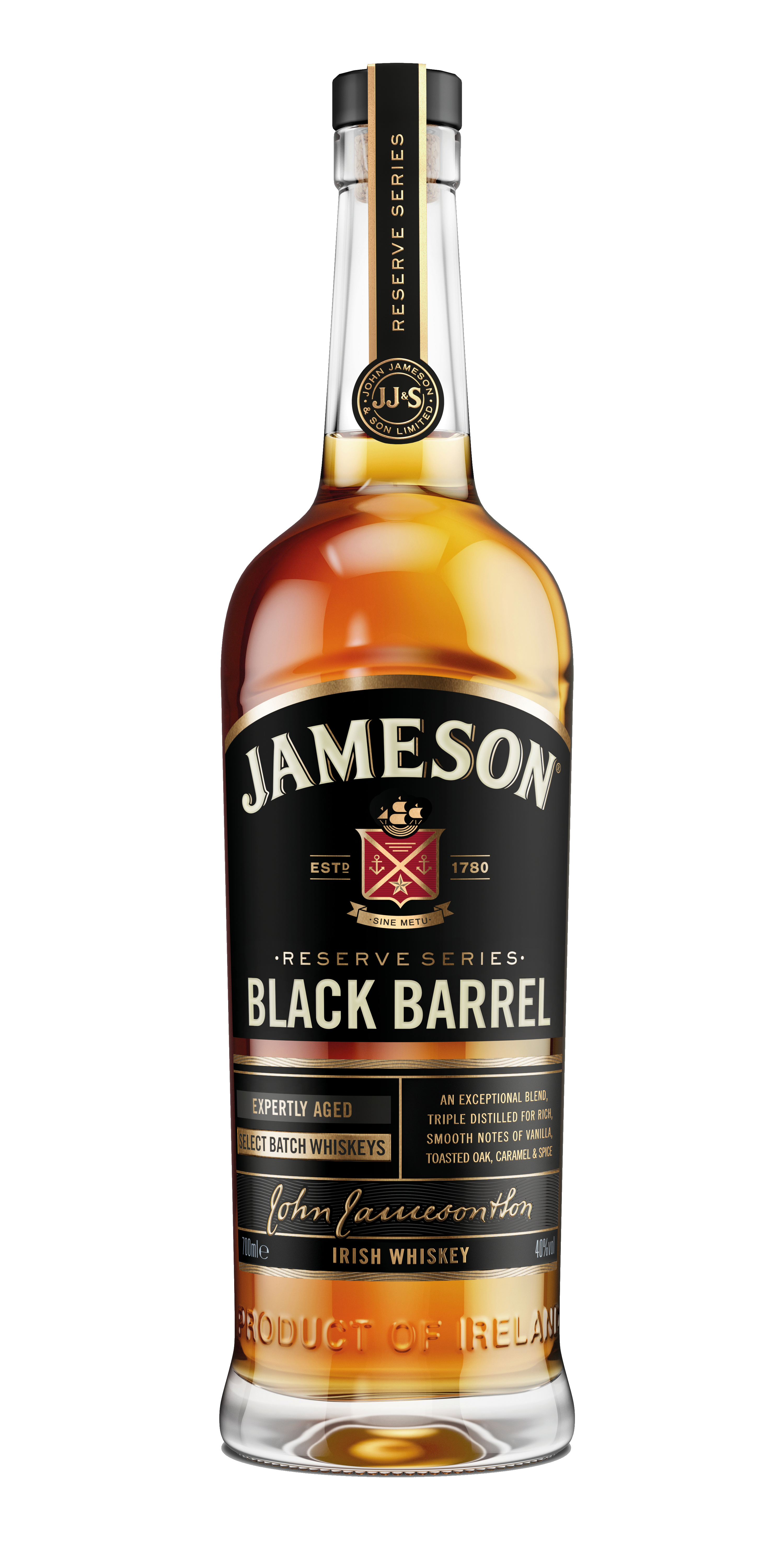 Whiskey Jameson Black Barrel 700 Ml 40%