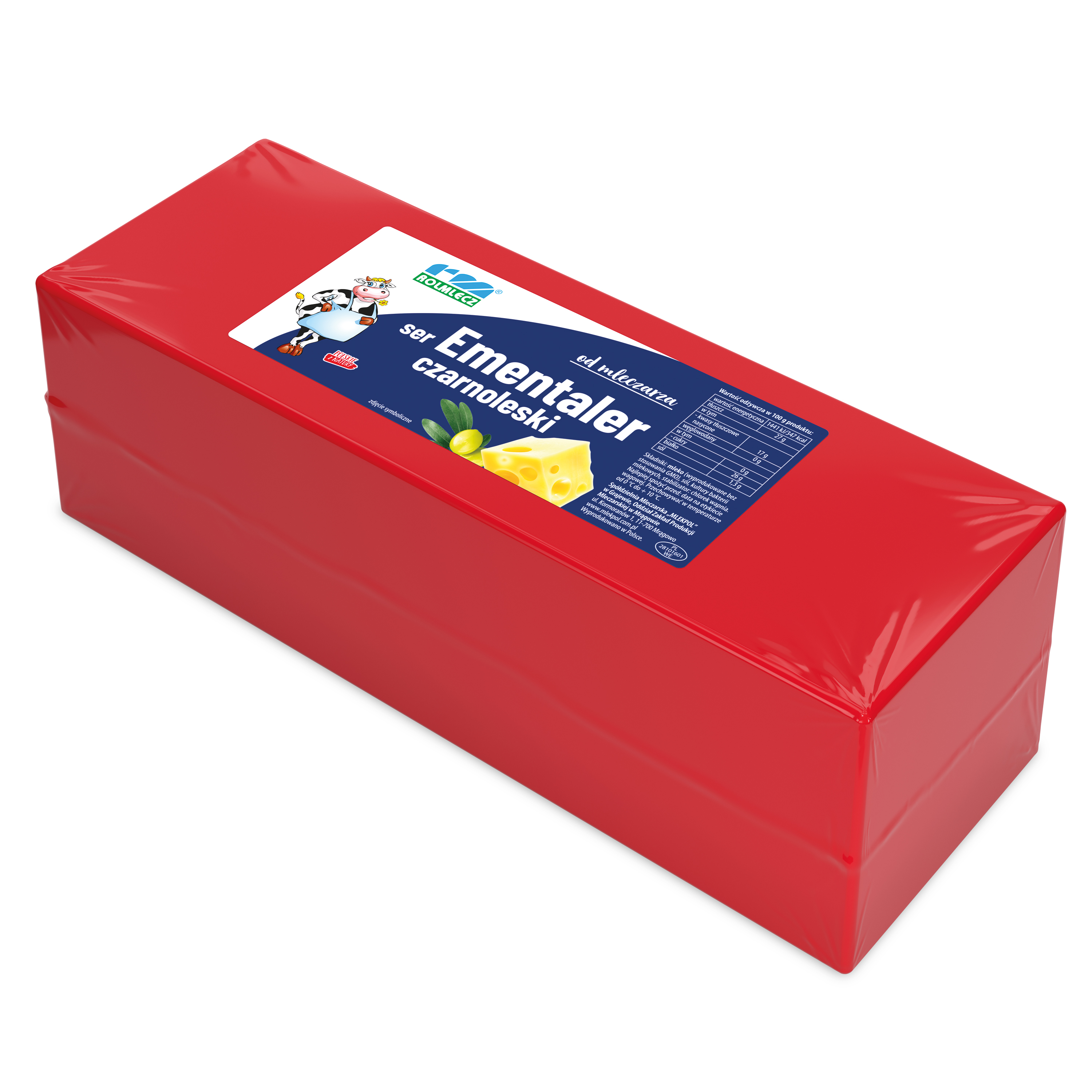 Ser Ementaler Czarnoleski Blok Ok. 3,5Kg