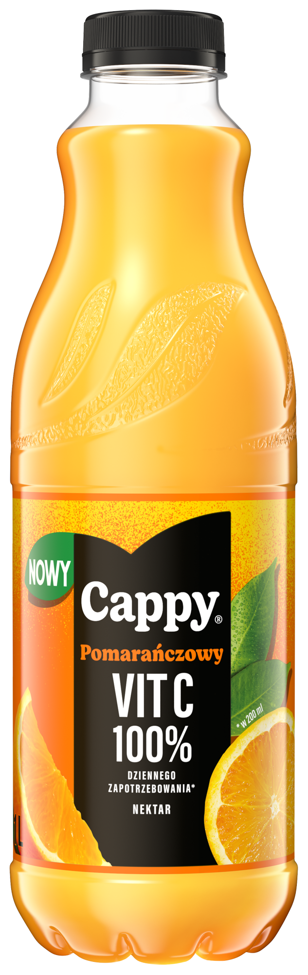Cappy Nektar Pomarańczowy 1L - Kaucja