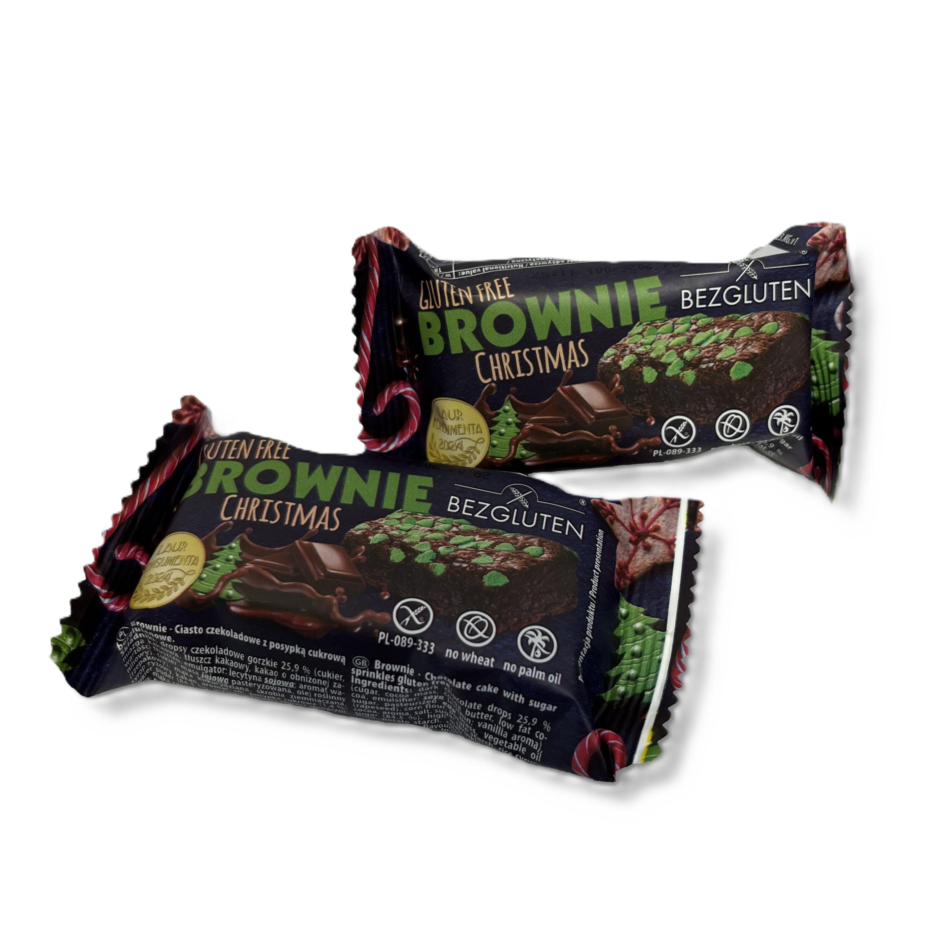 Brownie Świateczne Bezglutenowe 52G