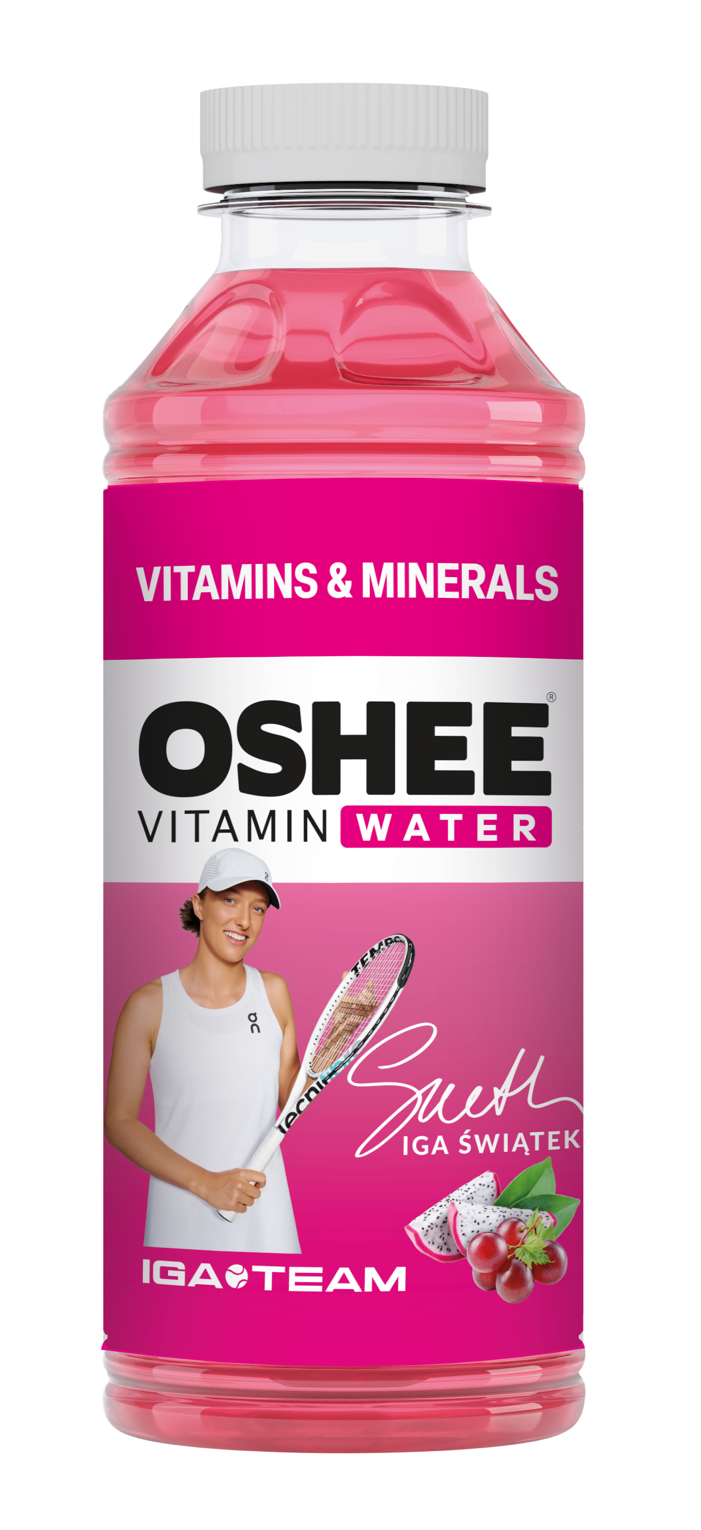 Oshee Vitamin Water Witaminy+Minerały 555Ml Kaucja