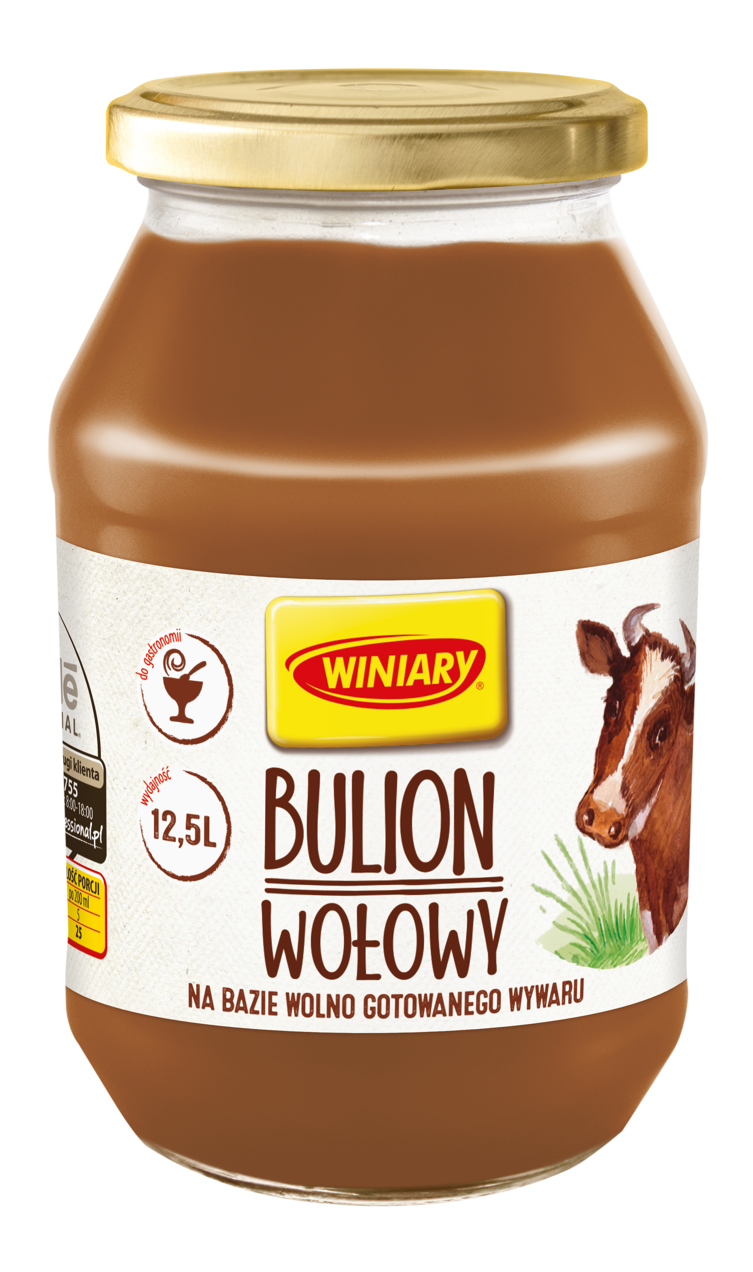 Winiary Bulion Wołowy 565G (450 Ml)
