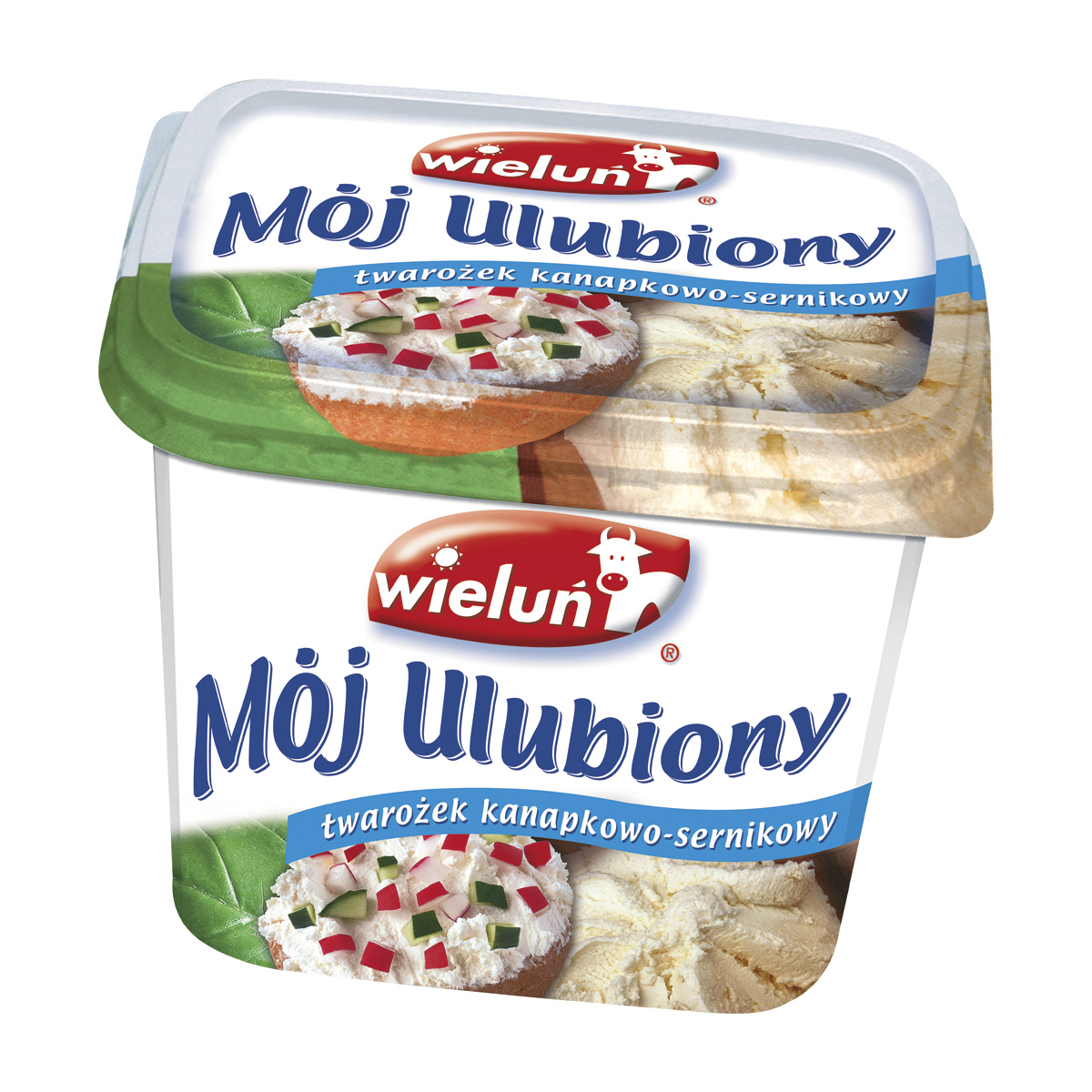 Wieluń Twarożek Kanapkowo-Sernikowy Mój Ulubiony 450G