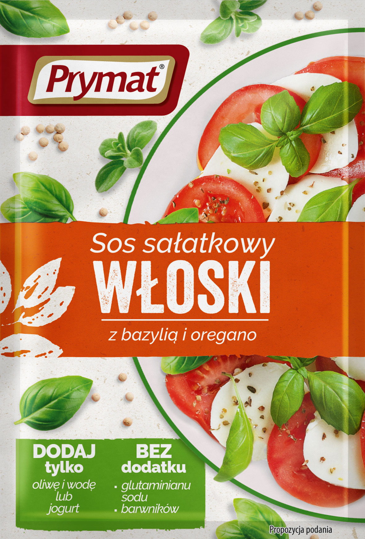 Sos Sałatkowy Włoski 9 G Prymat
