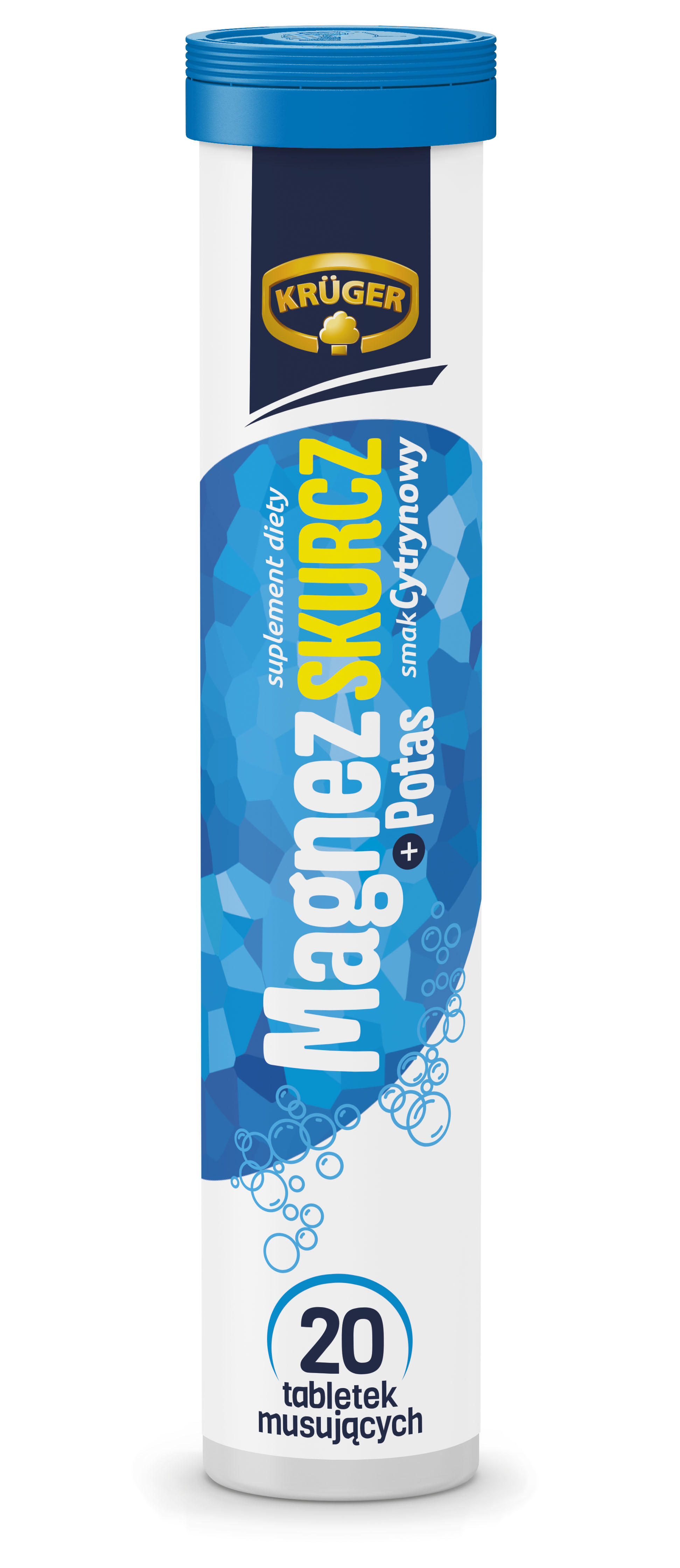 Kruger Witamina Musująca Magnez Skurcz + Potas 80G