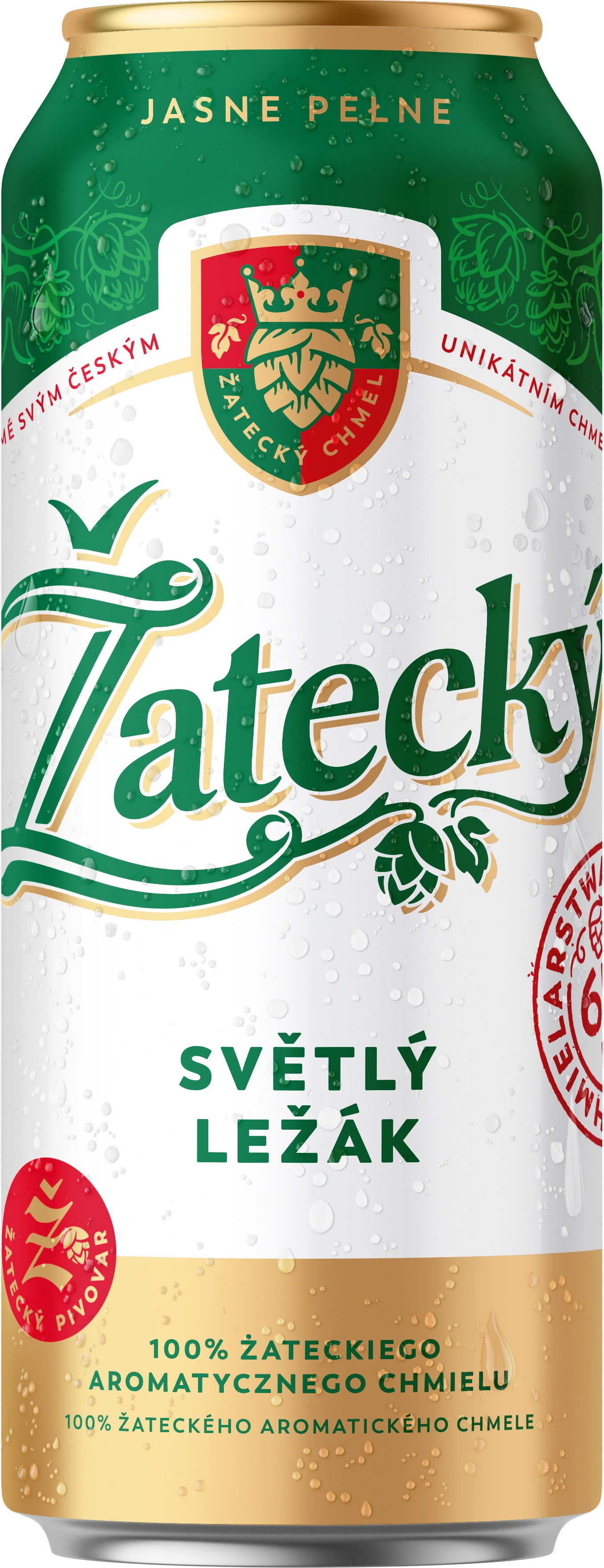 Žatecký Světlý Ležák 500Ml Puszka Sk