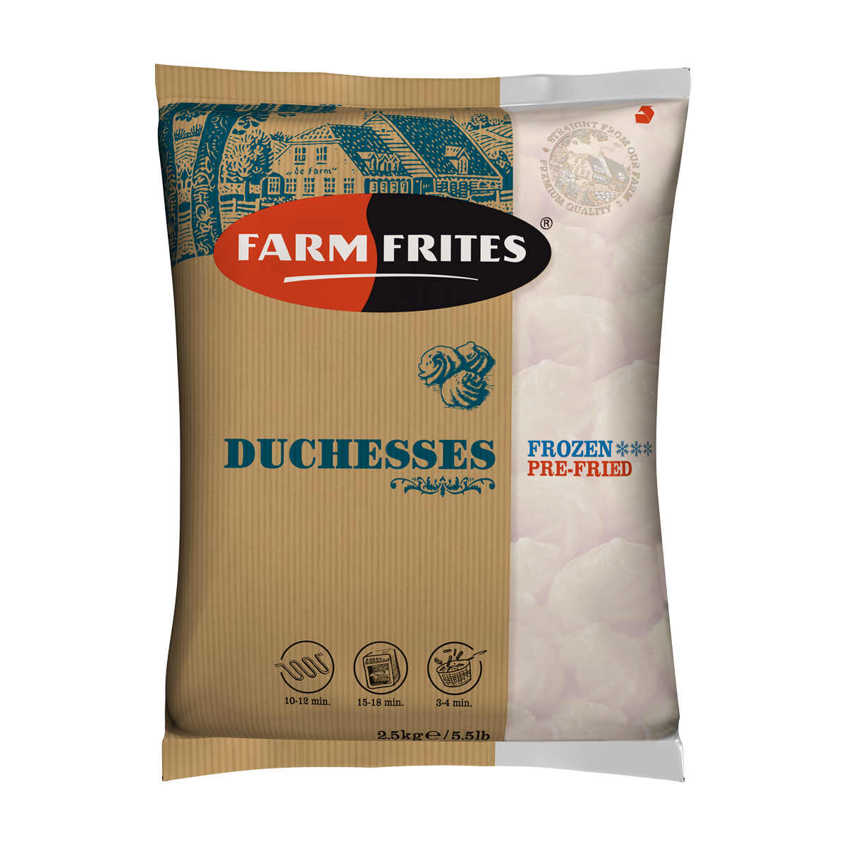 Farm Frites Rozetki Ziemniaczane 2,5Kg