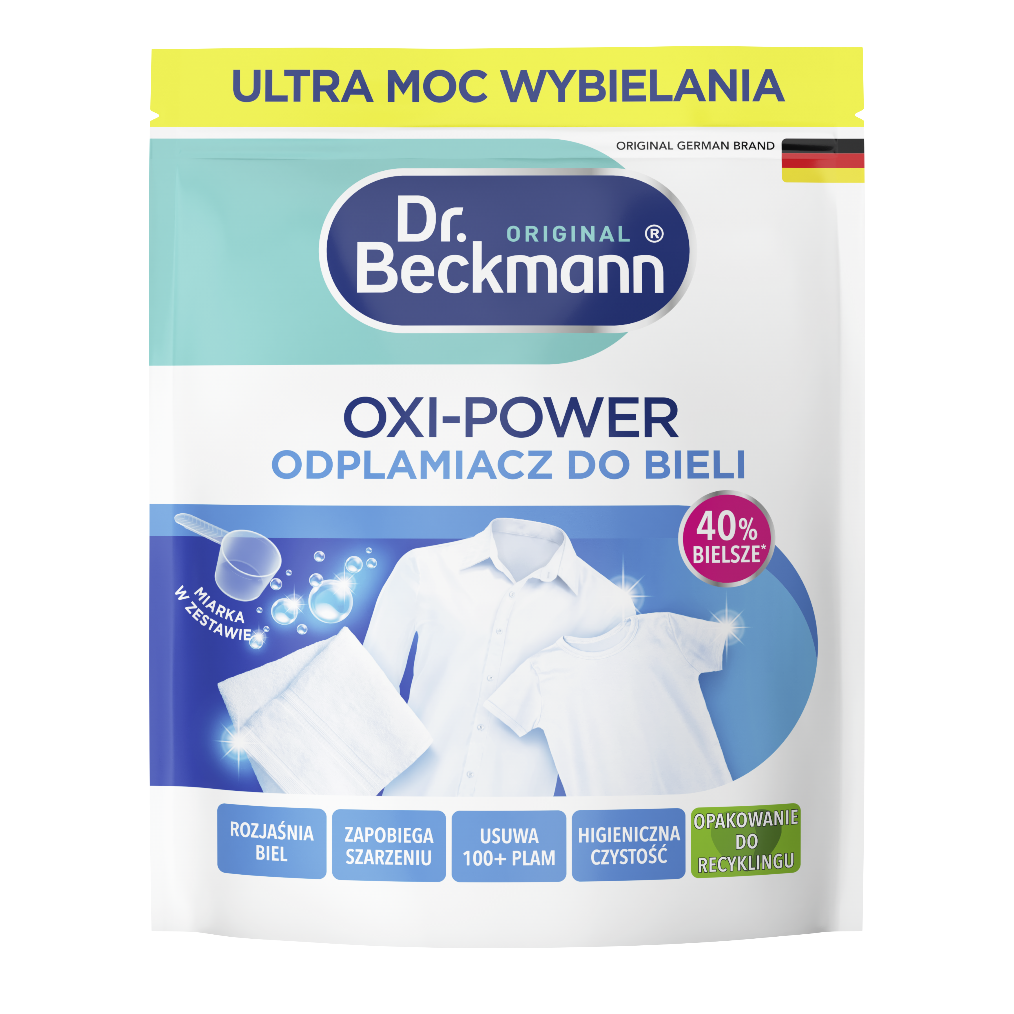 Dr.Beckmann Oxi-Power Odplamiacz Do Bieli 400G