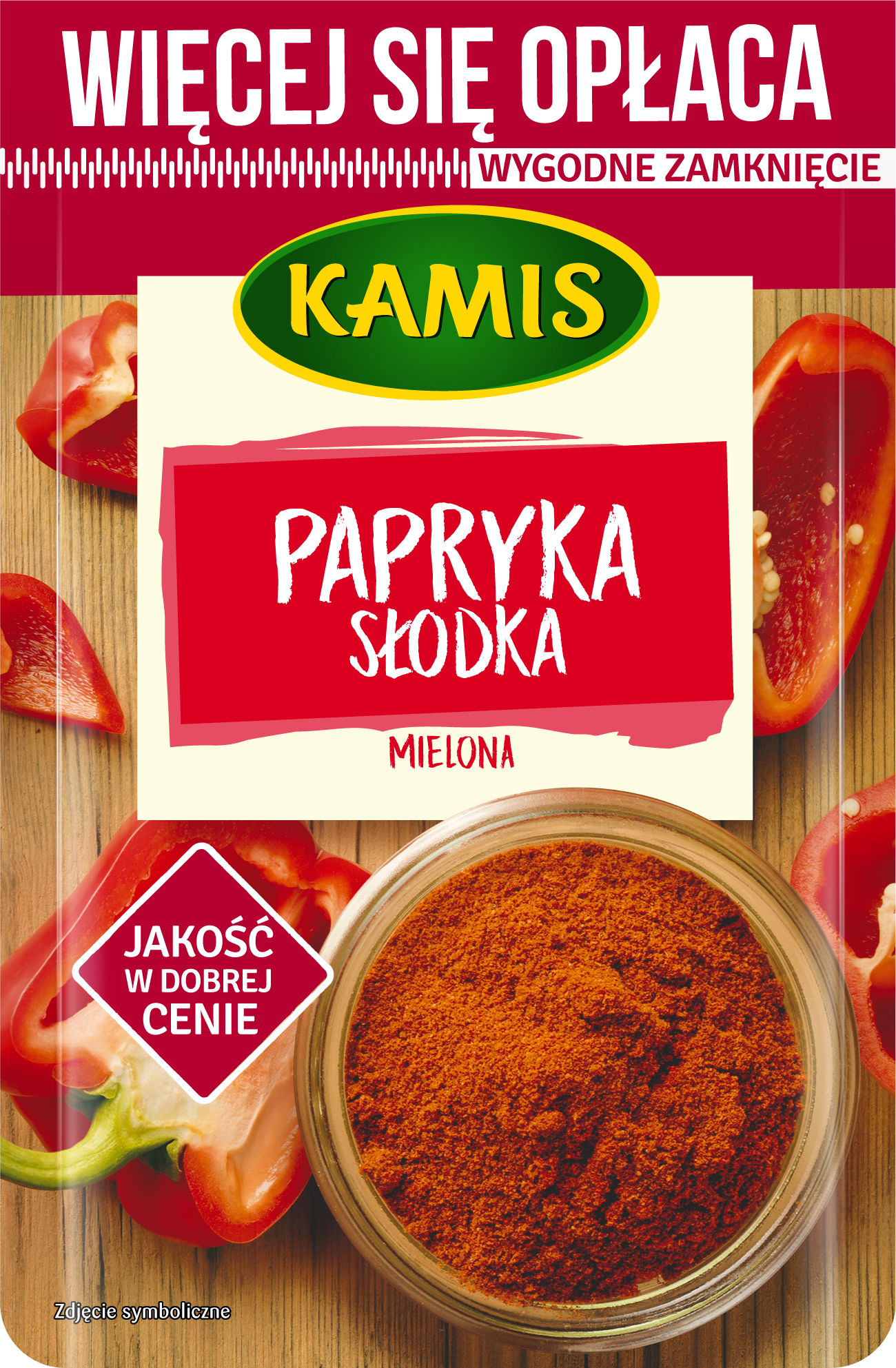 Kamis Family Papryka Słodka Mielona 50 G