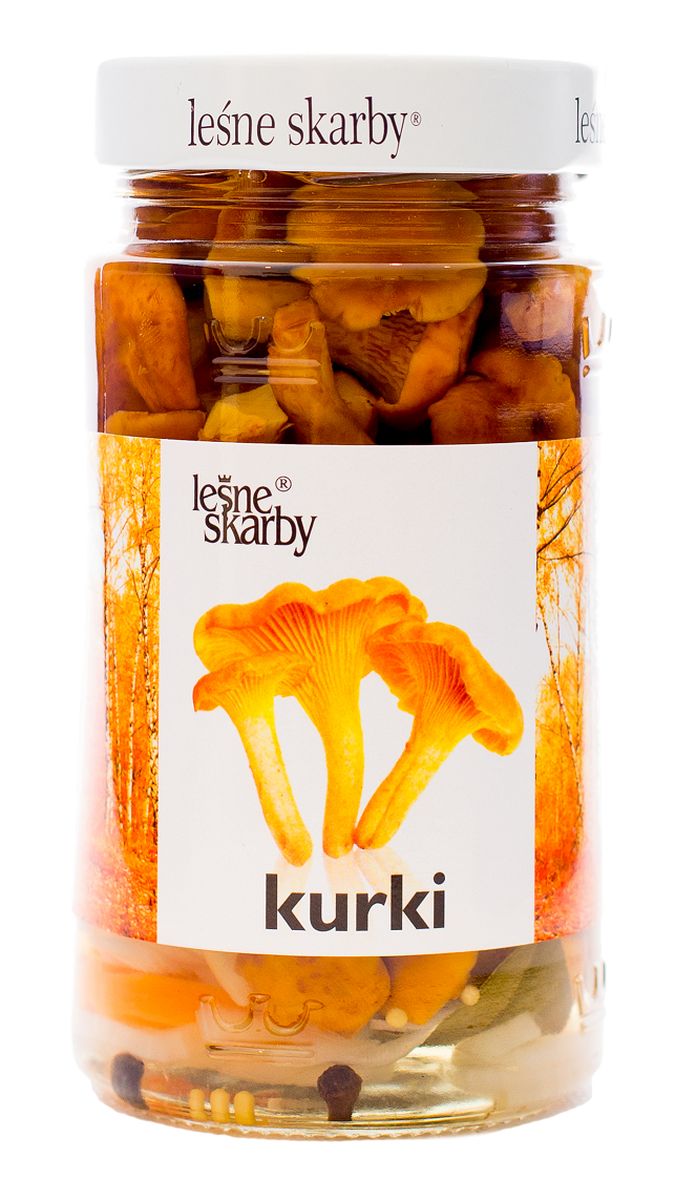 Leśne Skarby Kurki Marynowane Całe 280G