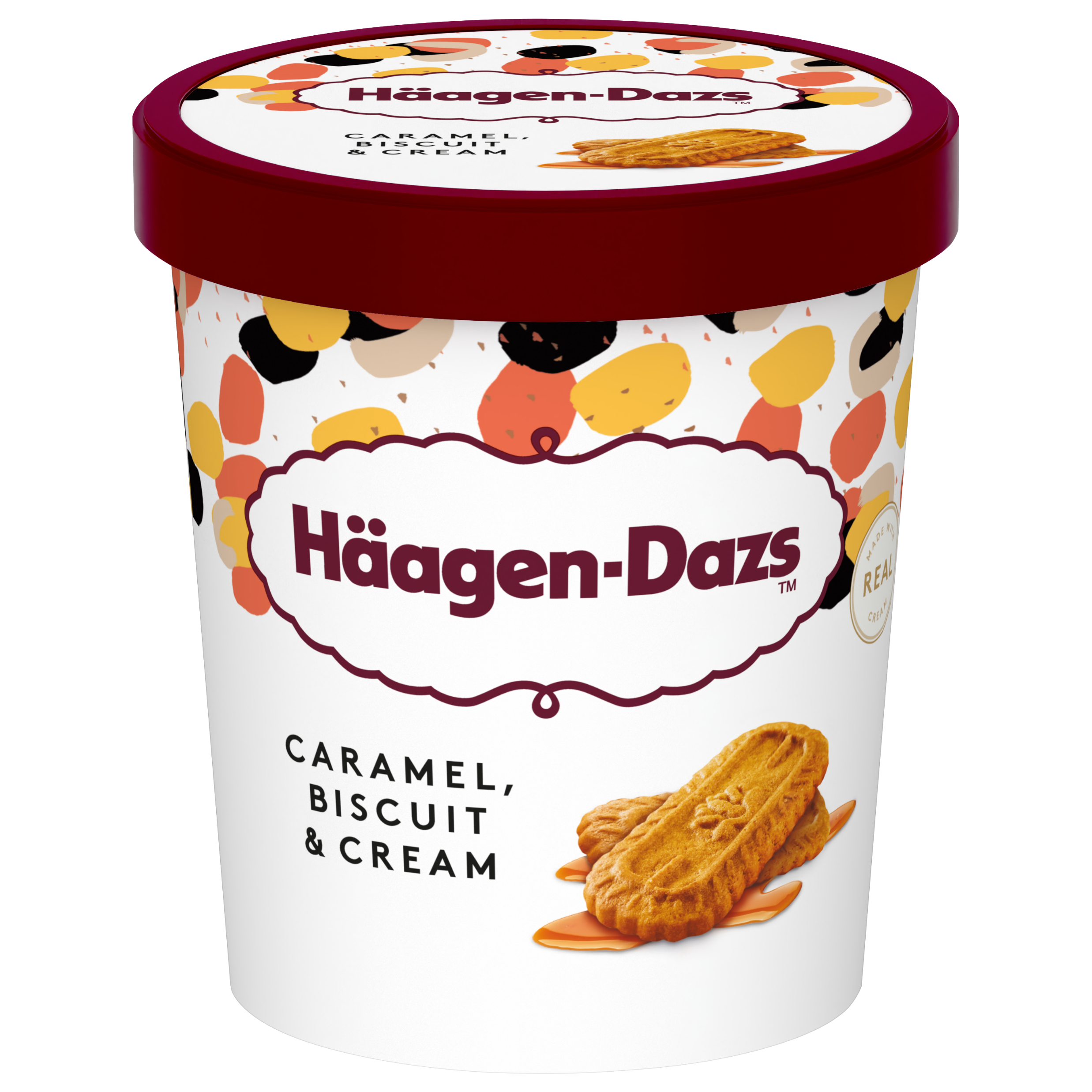 Lody Śmietankowe Haagen- Dazs Ciasteczko Z Karmelem 460Ml