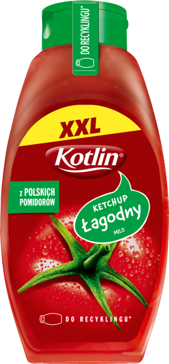 Kotlin Ketchup Łagodny 950 G