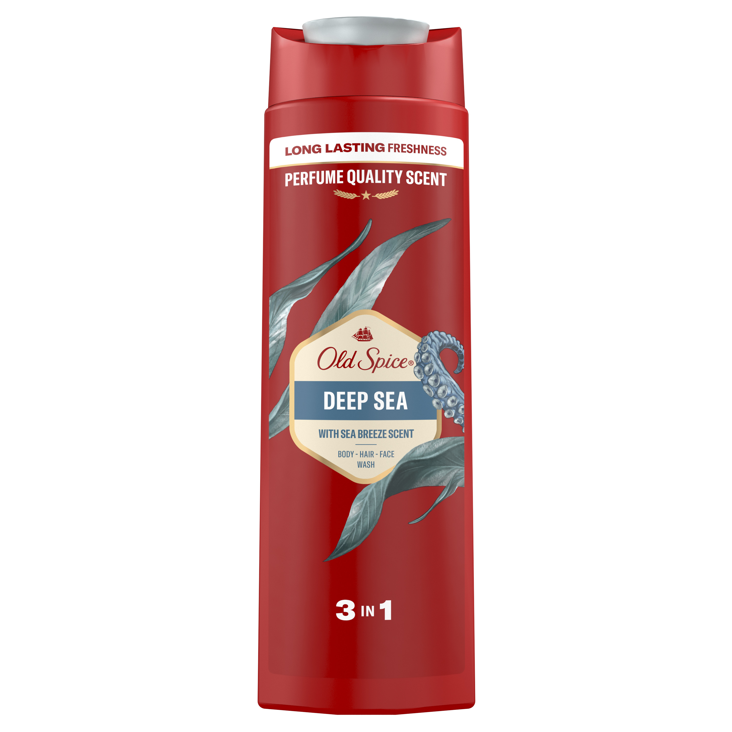 Old Spice Deep Sea Żel Pod Prysznic I Szampon Dla Mężczyzn 400 Ml, 3 W 1