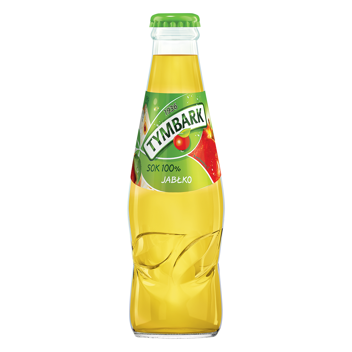 Tymbark Jabłko Sok 100% 200 Ml Butelka Twist Off