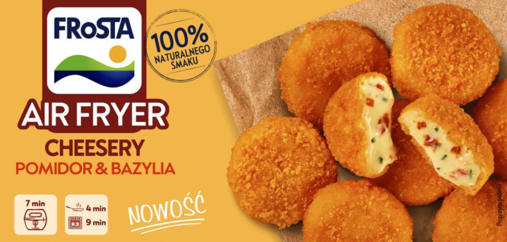 Frosta Airfryer Cheesery Pomidor I Bazylia 200G