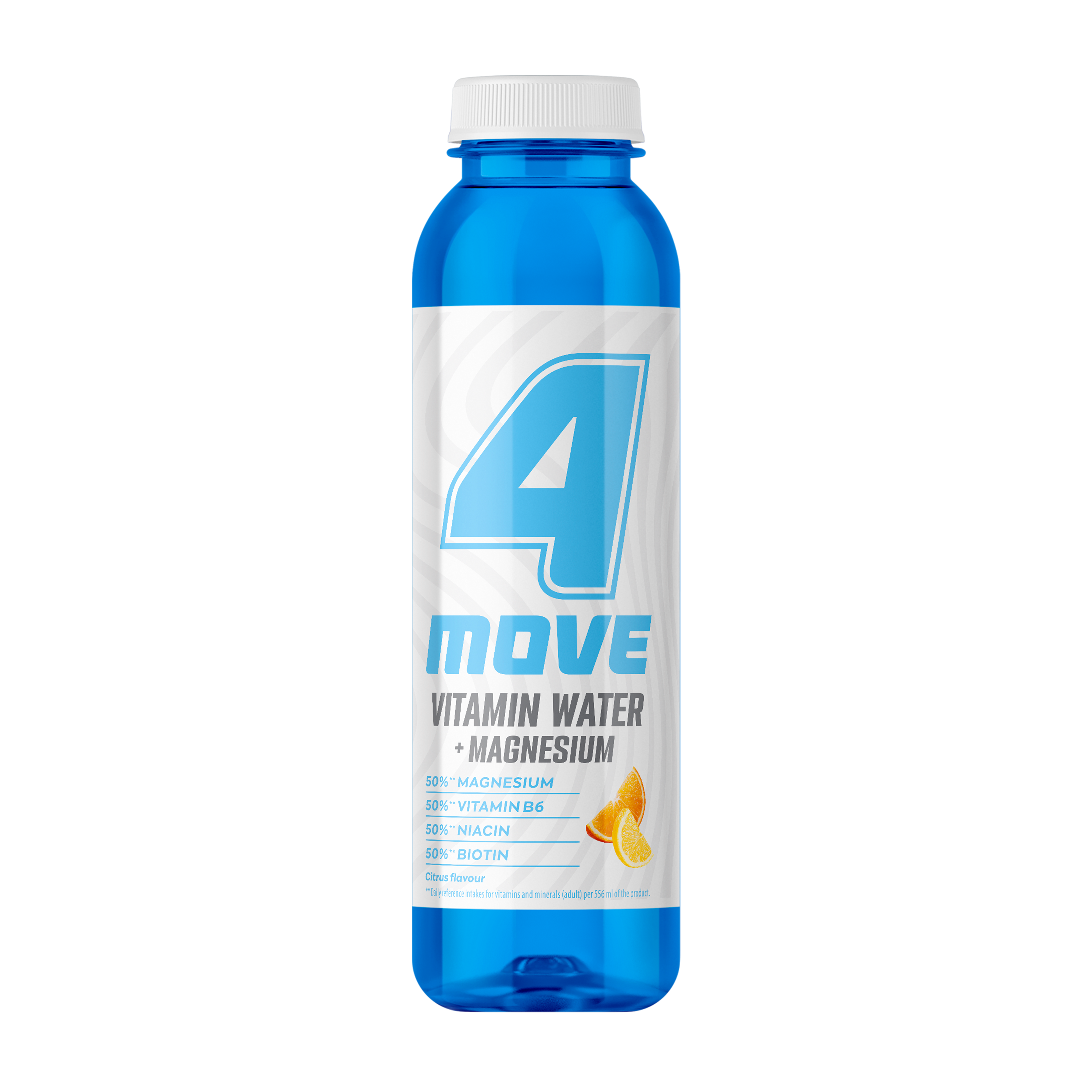 4Move Napój Vitamin Water + Magnesium Citrus Flavour 556 Ml Kaucja