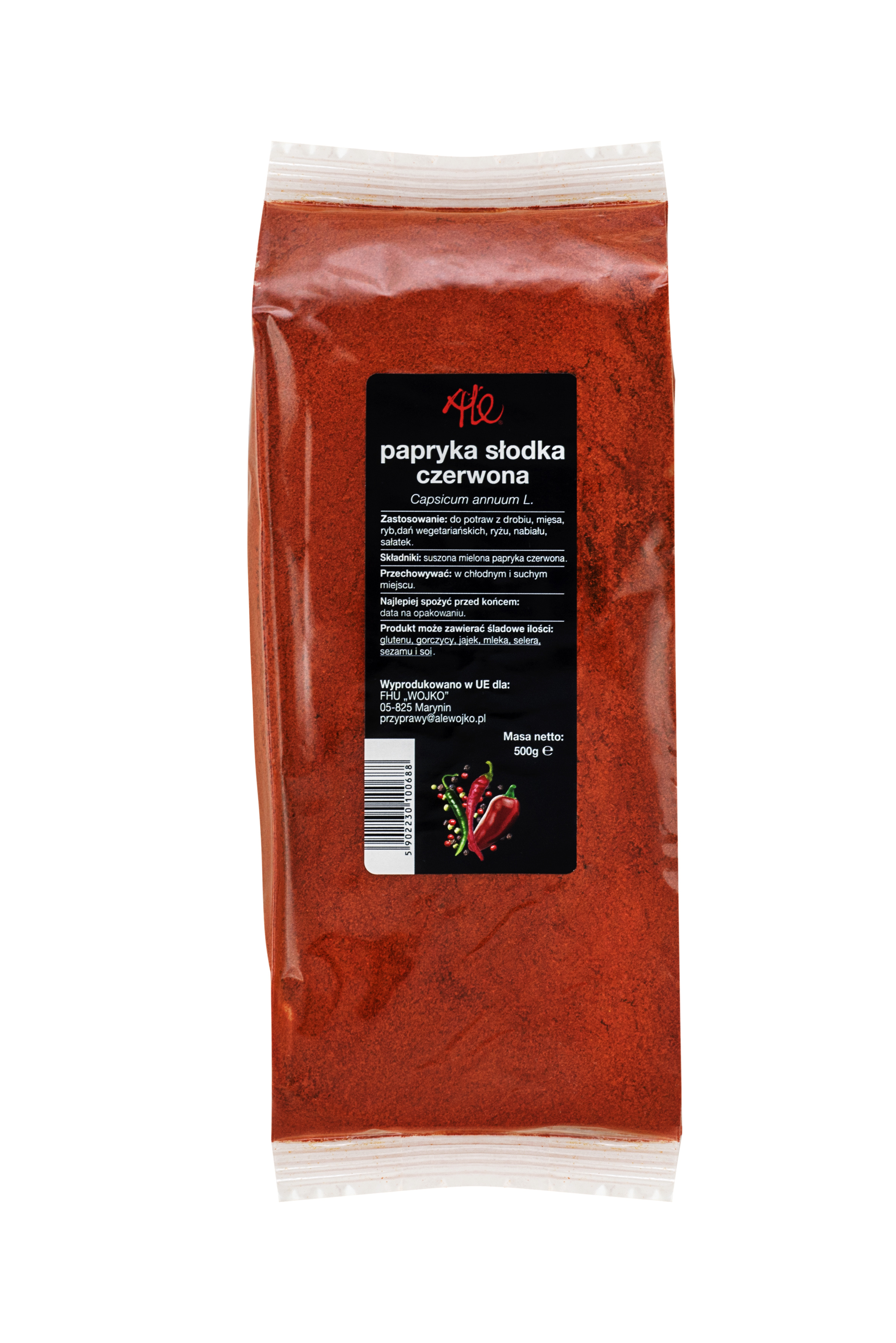Master Cook Polska Papryka Czerwona Słodka 500G