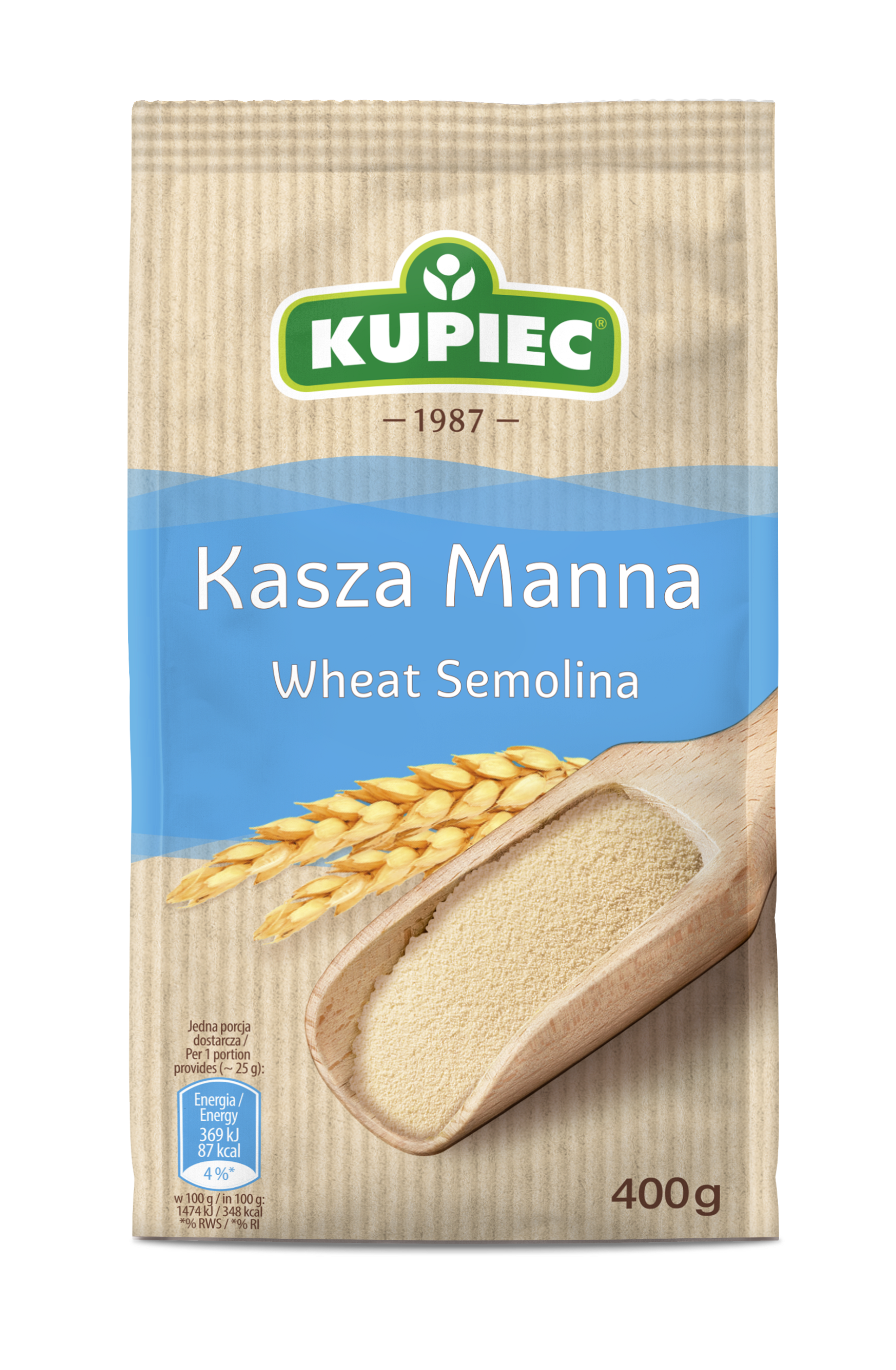 Kupiec Kasza Manna 400 G