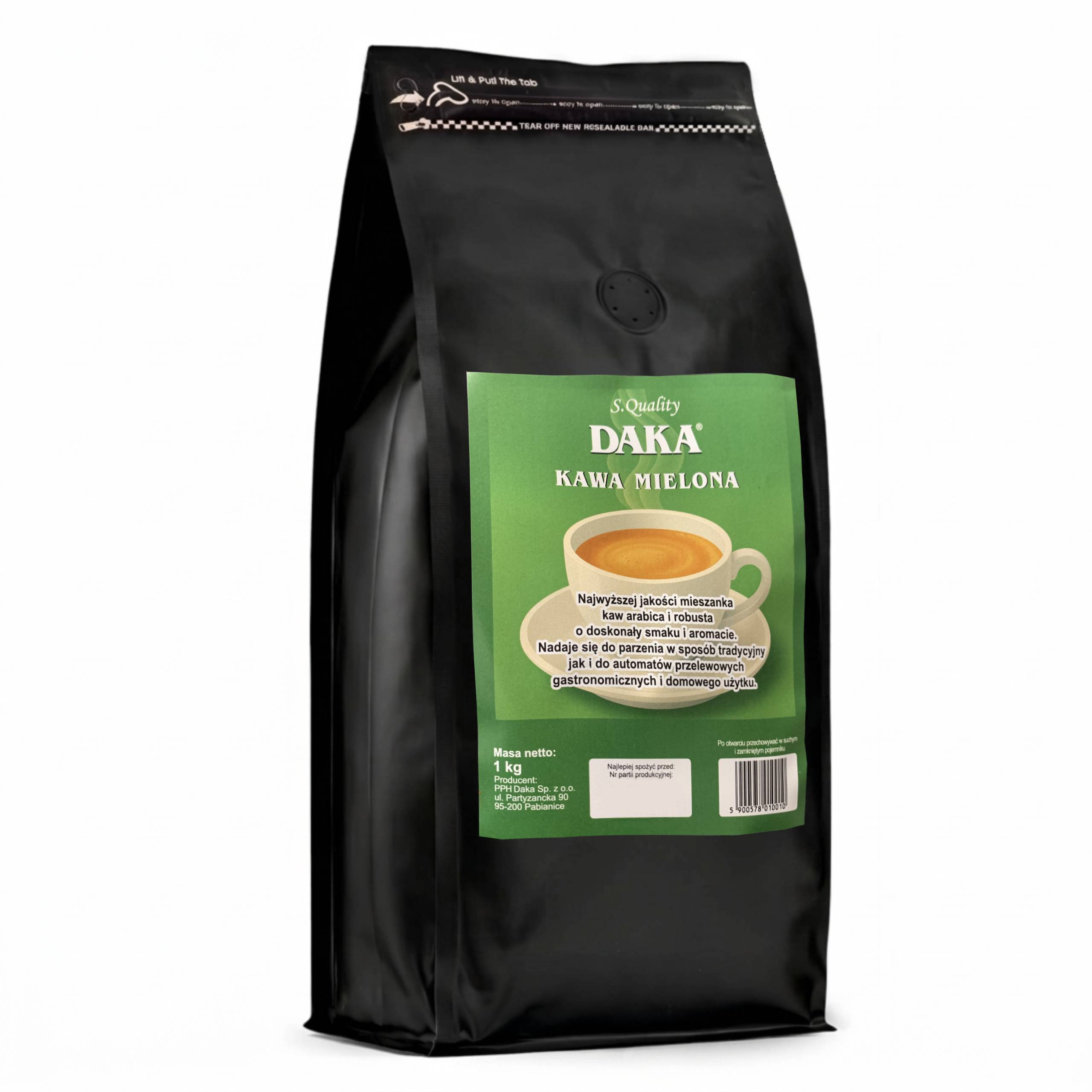 Kawa Daka Mieszanka Mielona 1Kg