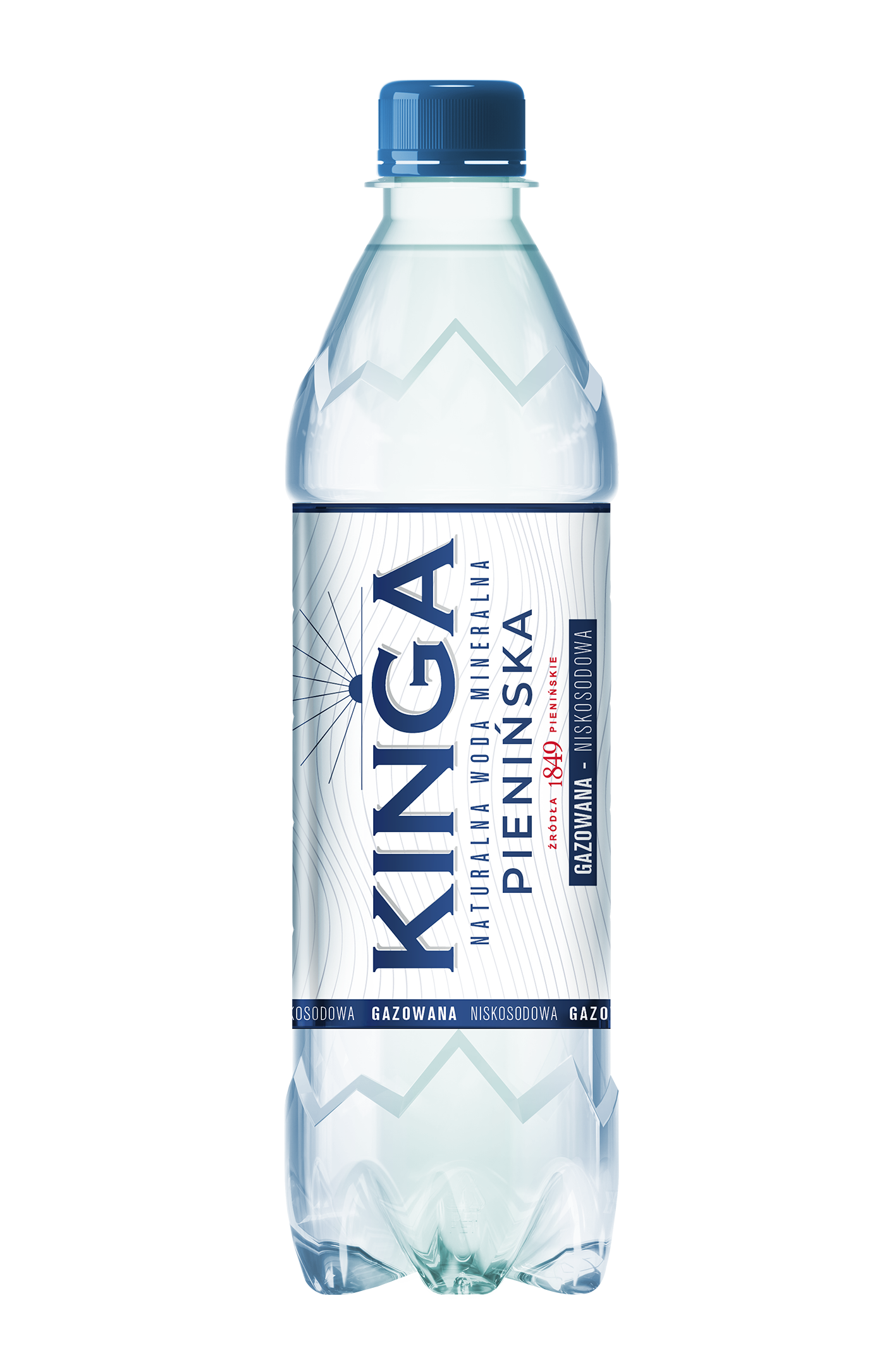 Naturalna Woda Mineralna Kinga Pienińska Gazowana 500 Ml Kaucja