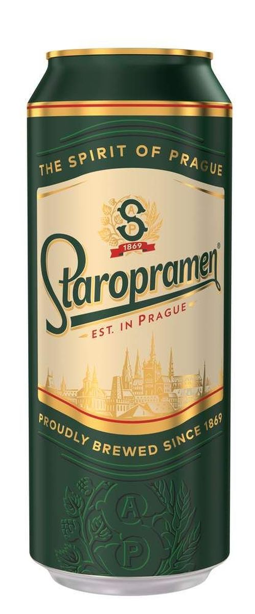 Piwo Staropramen Premium 500 Ml, Puszka Kaucja