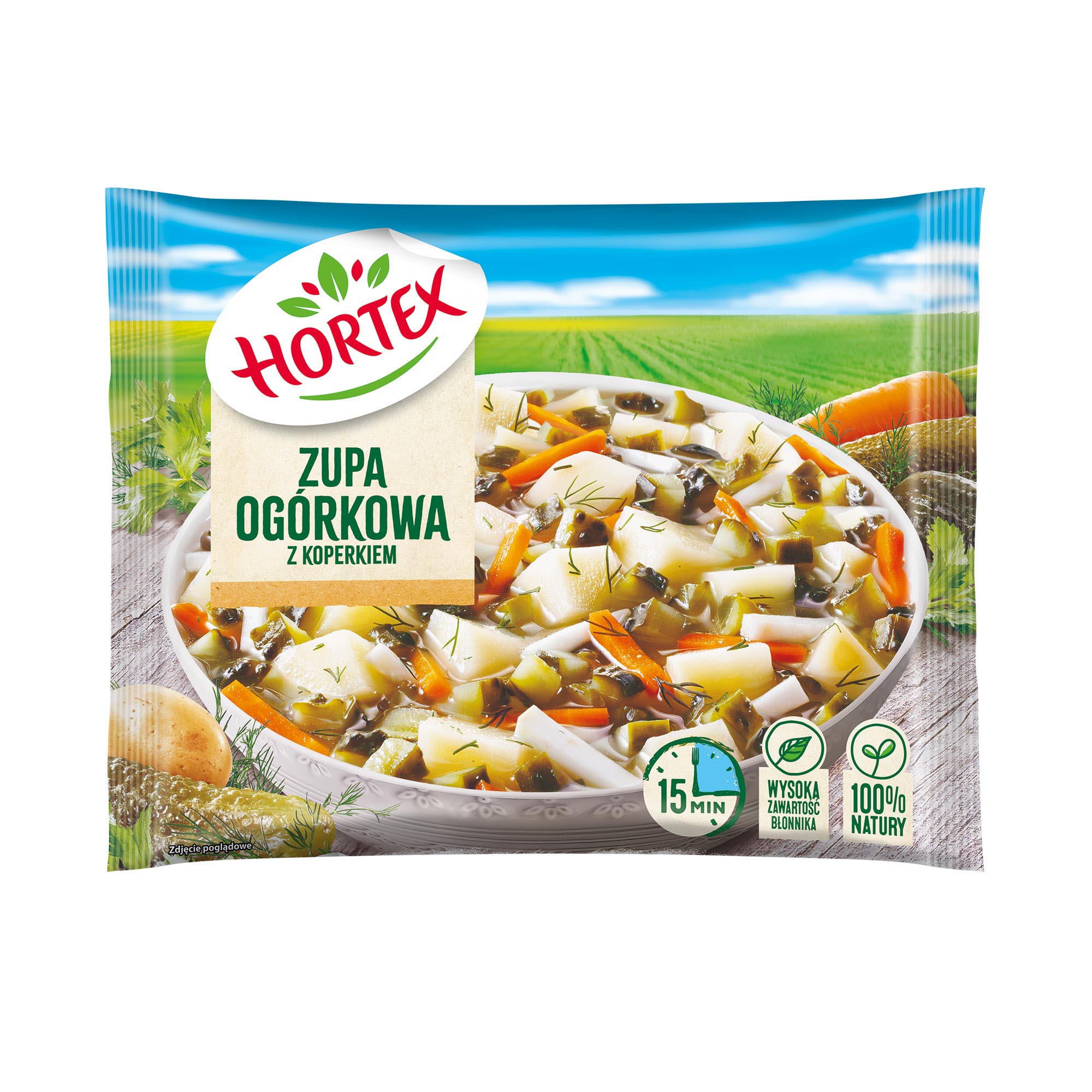 Hortex Zupa Ogórkowa Z Koperkiem 450 G