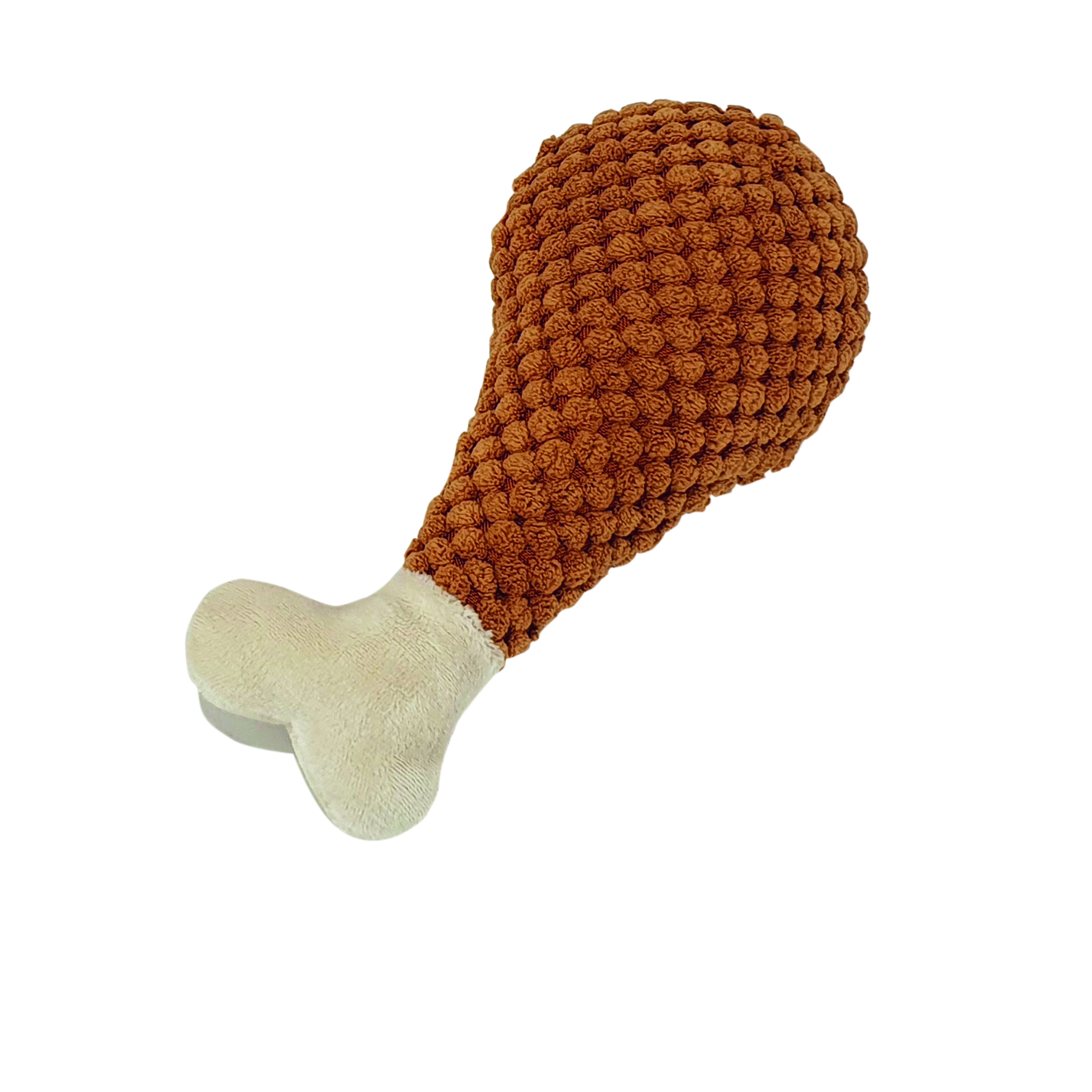 Zabawka Pluszowa "Udko Kurczaka" Dla Psów; Wielkość 17,5 Cm