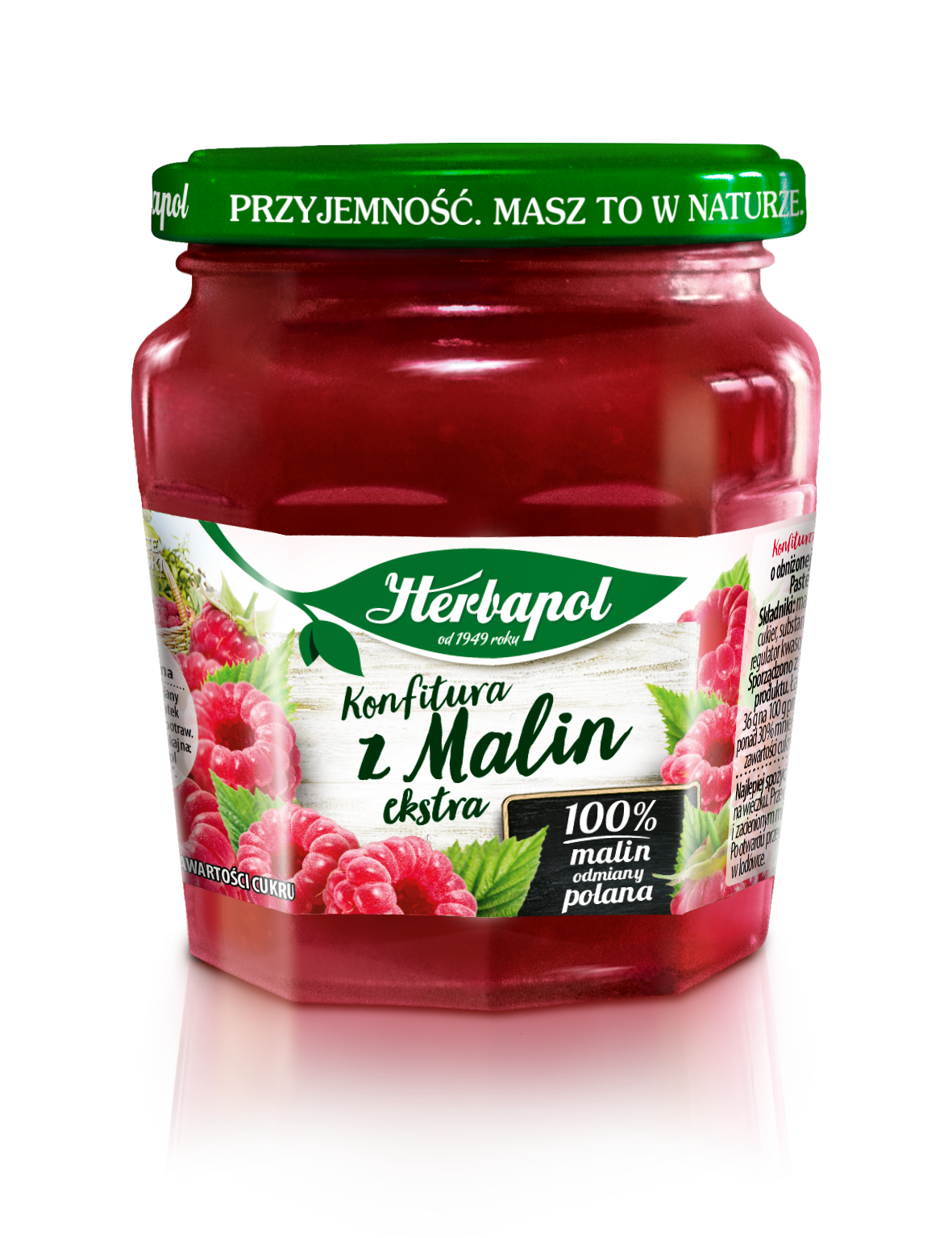 Herbapol Konfitura Z Malin Extra 240G